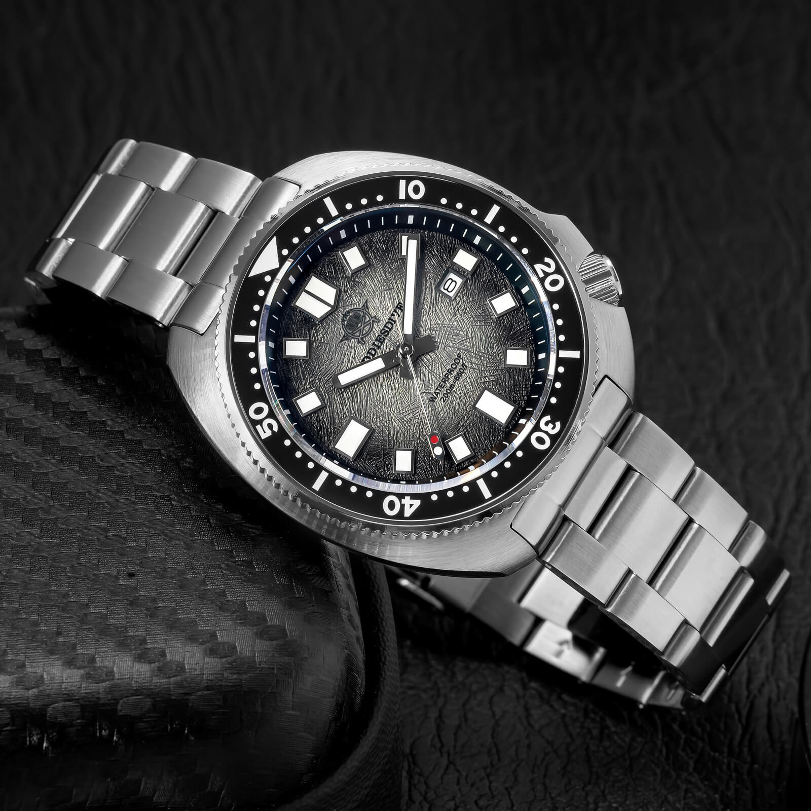 🔥Anniversary Sale🔥Addiesdive Turtle Quartz Diver Men Watch Sapphire Crystal AD2511 - Image 15