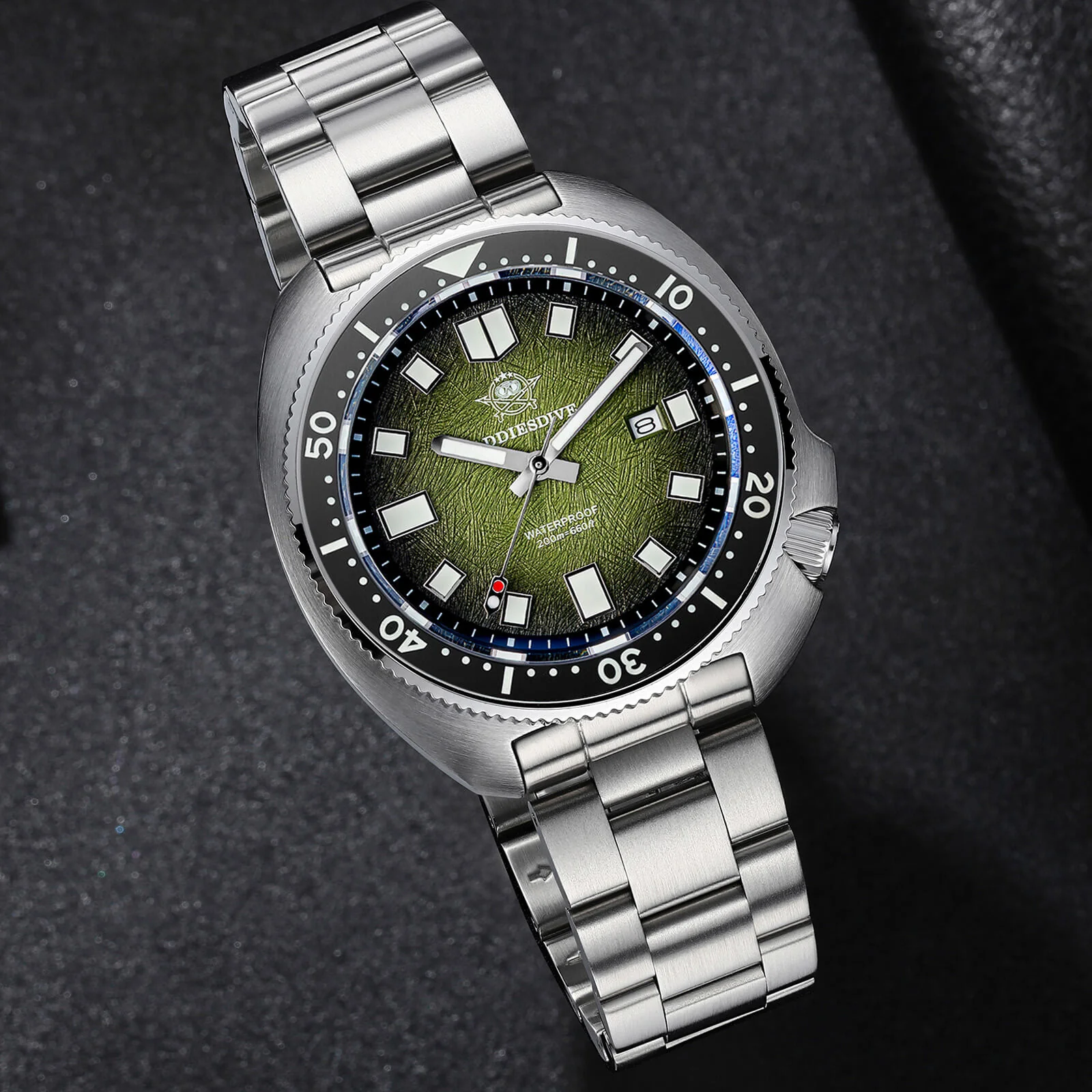 🔥Anniversary Sale🔥Addiesdive Turtle Quartz Diver Men Watch Sapphire Crystal AD2511 - Image 25