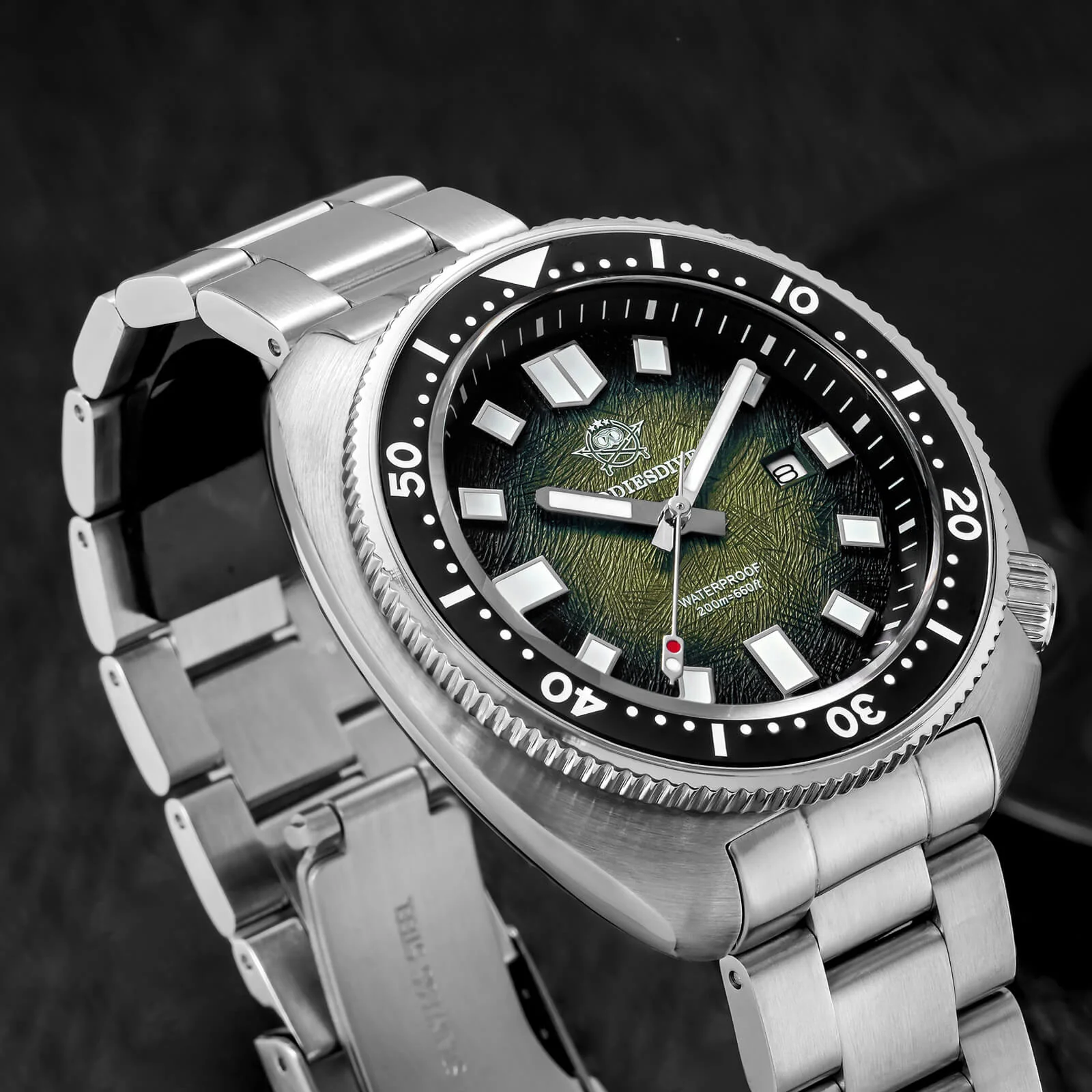 🔥Anniversary Sale🔥Addiesdive Turtle Quartz Diver Men Watch Sapphire Crystal AD2511 - Image 26
