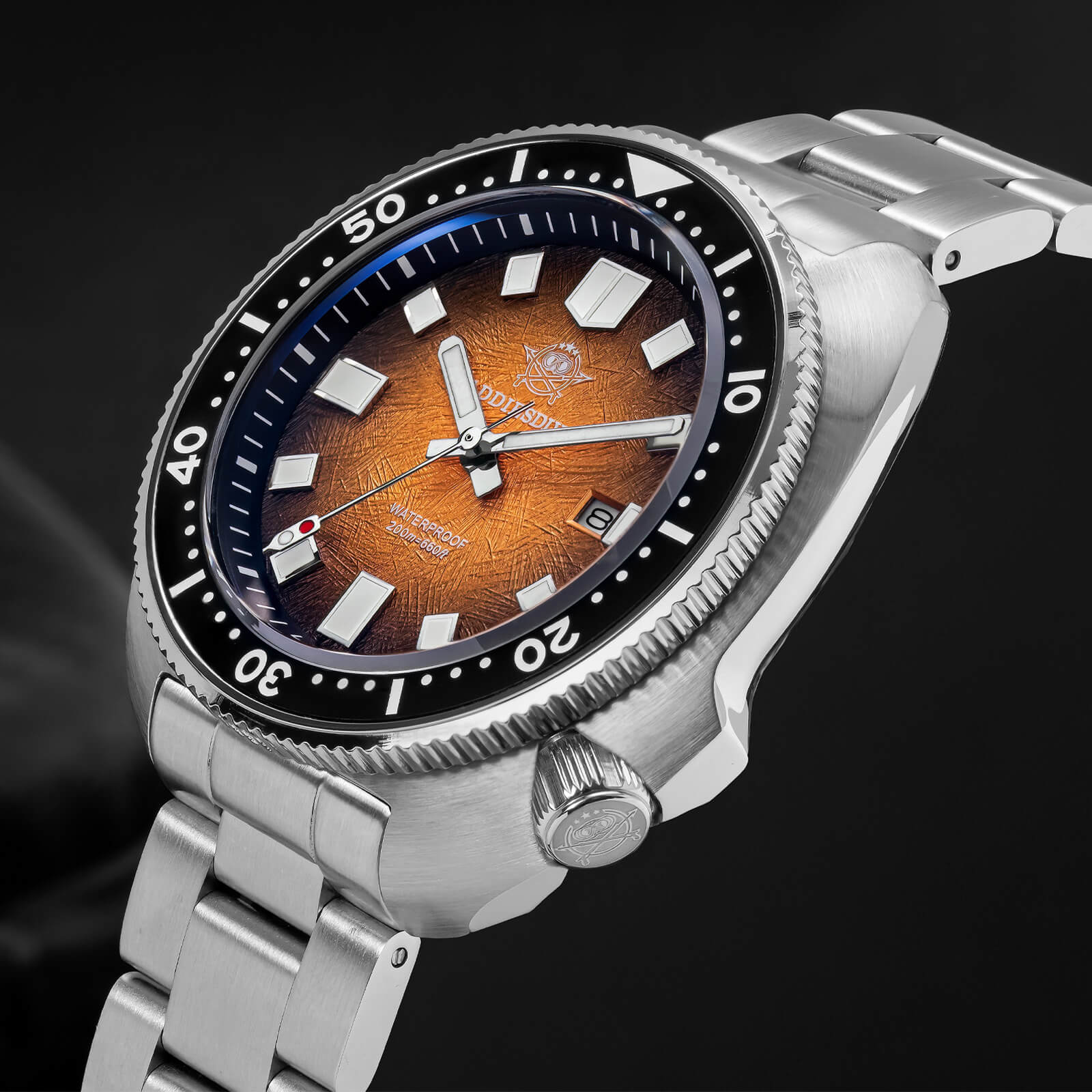 🔥Anniversary Sale🔥Addiesdive Turtle Quartz Diver Men Watch Sapphire Crystal AD2511 - Image 4
