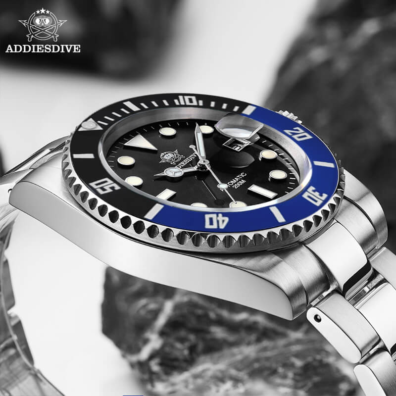 🔥Anniversary Sale🔥Addiesdive Two Color Sub NH35 Mechanical Watch H3AC - Image 13