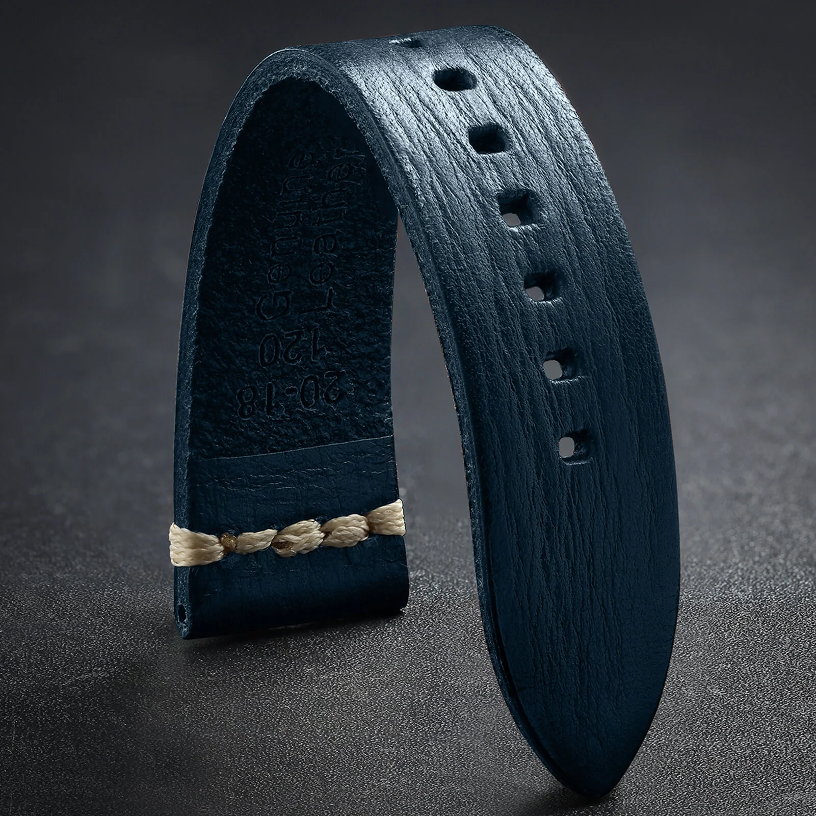 ADDIESDIVE Watch Band Leather Strap, Choose Color & Width 20mm 22mm - Image 8