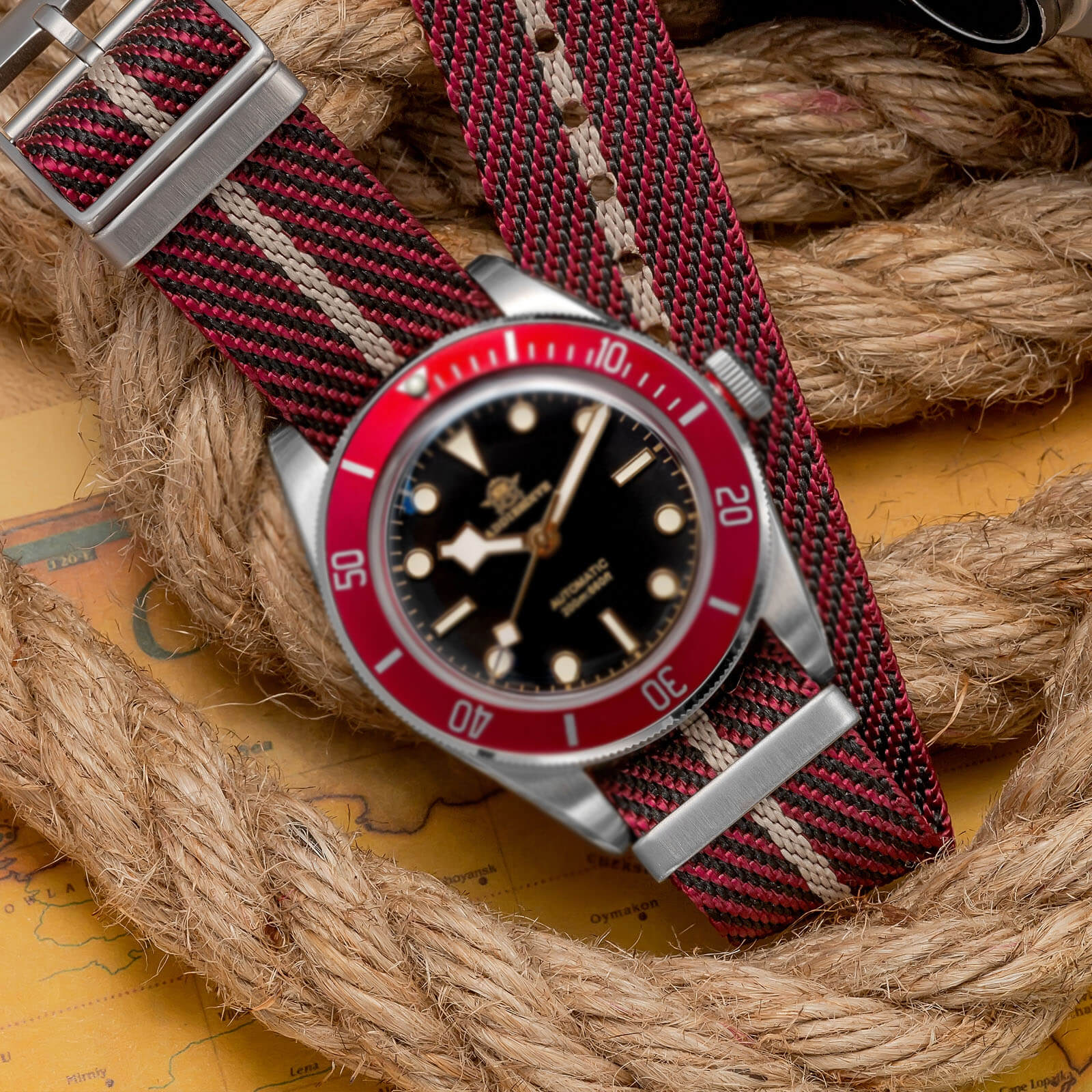 🔥Anniversary Sale🔥ADDIESDIVE Watch Band Nylon Straps 20mm - Image 17