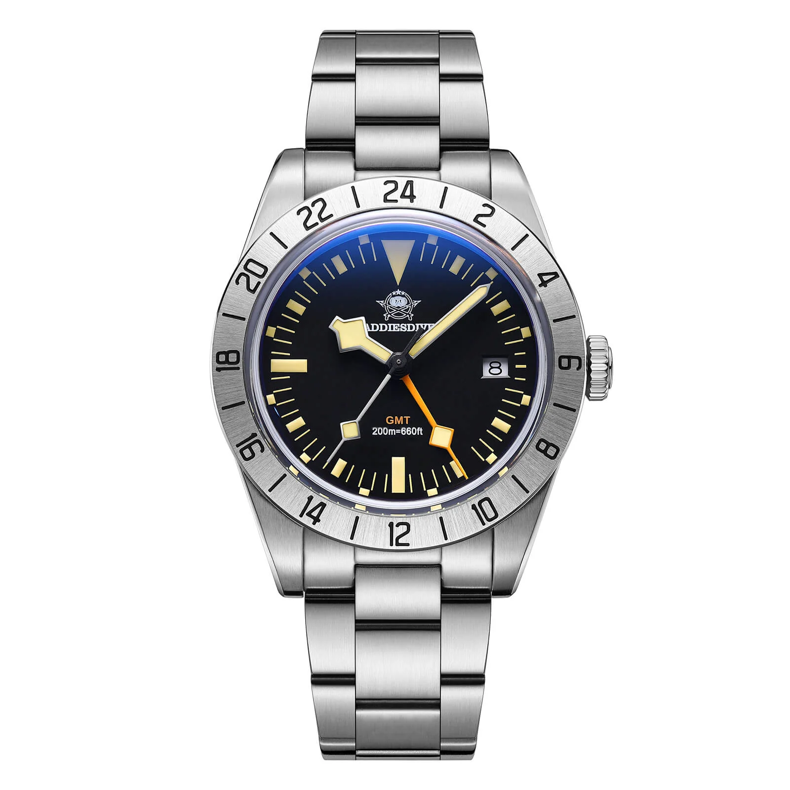 🔥Anniversary Sale🔥ADDIESDIVE 39mm BB GMT Quartz Watch RONDA515 Movement（AD2035/AD2036） - Image 13