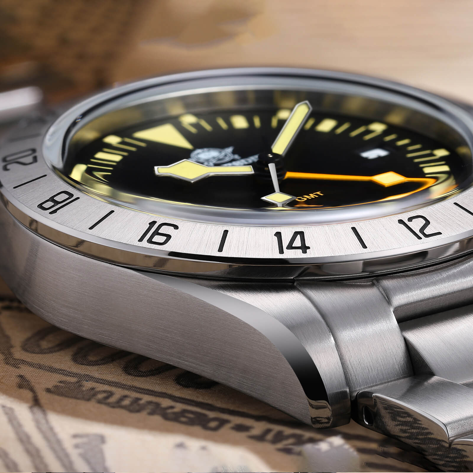 🔥Anniversary Sale🔥ADDIESDIVE 39mm BB GMT Quartz Watch RONDA515 Movement（AD2035/AD2036） - Image 17