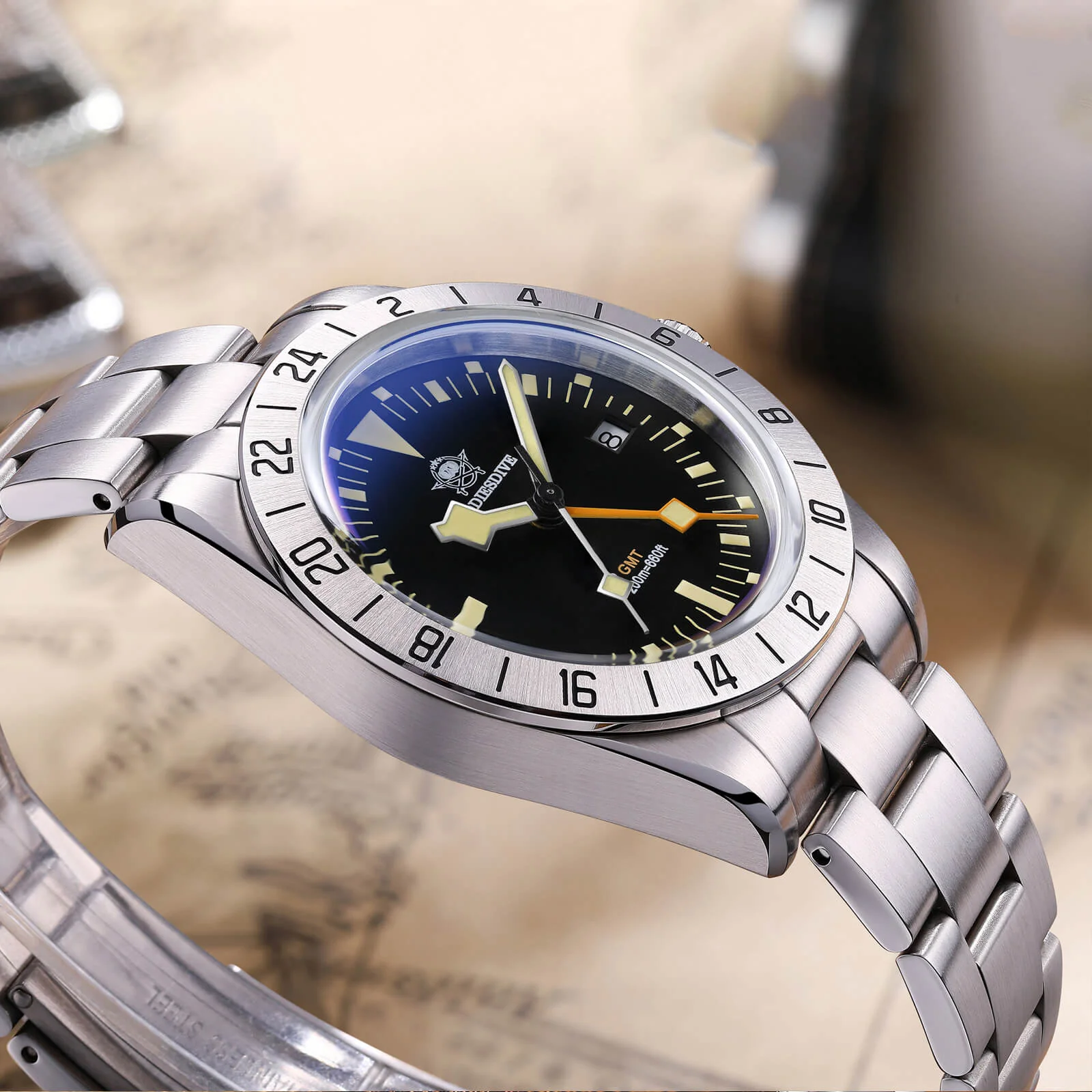 🔥Anniversary Sale🔥ADDIESDIVE 39mm BB GMT Quartz Watch RONDA515 Movement（AD2035/AD2036） - Image 20