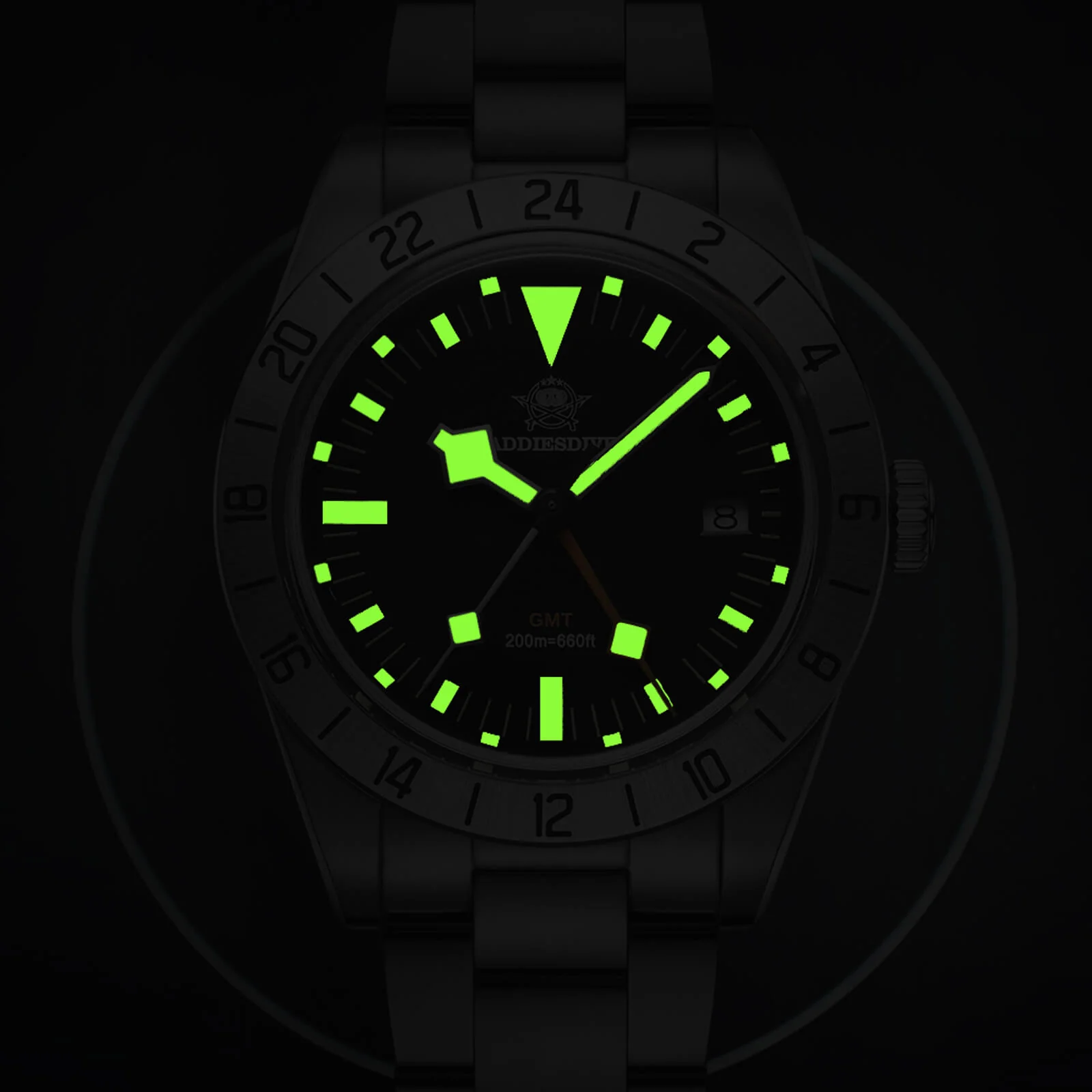 🔥Anniversary Sale🔥ADDIESDIVE 39mm BB GMT Quartz Watch RONDA515 Movement（AD2035/AD2036） - Image 23