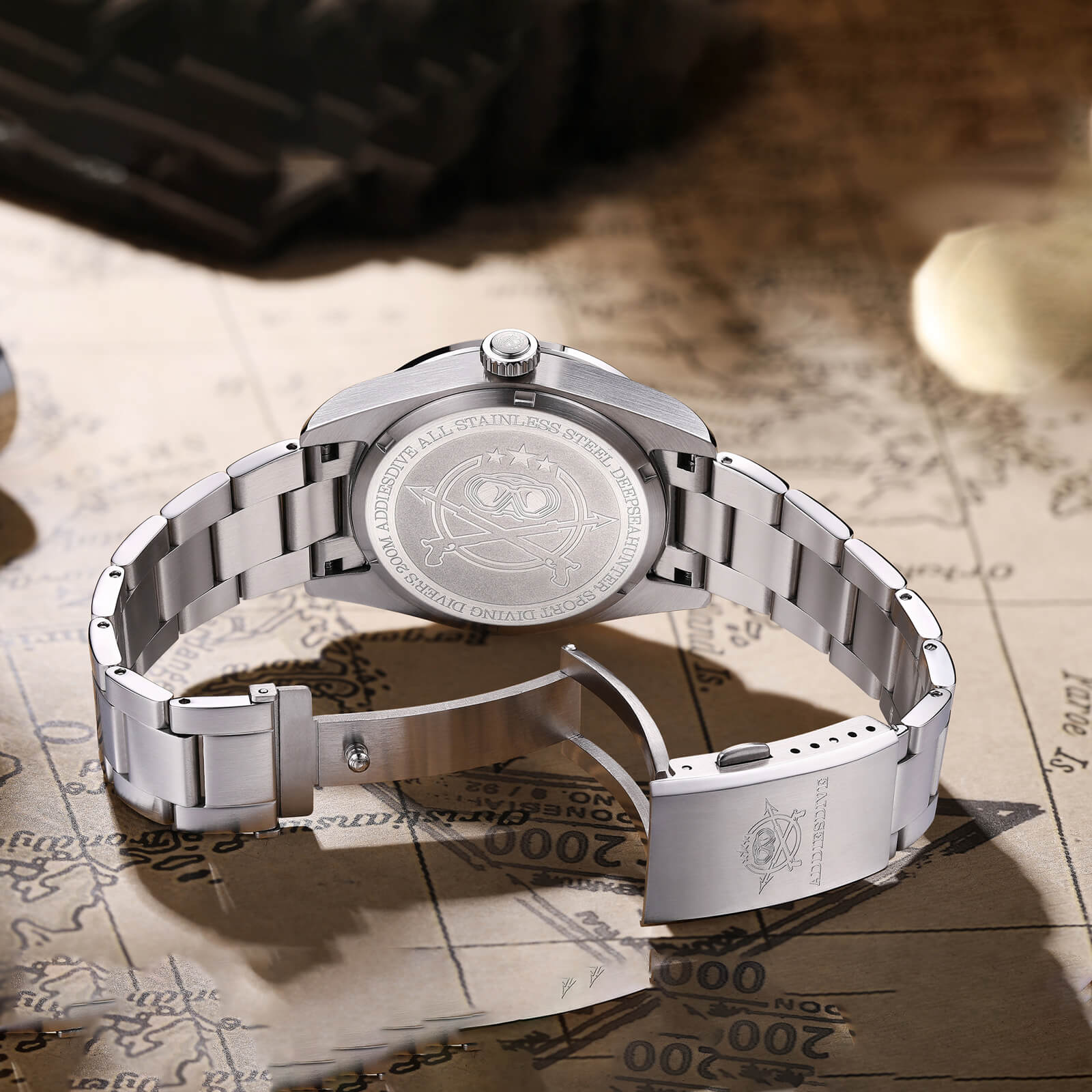 🔥Anniversary Sale🔥ADDIESDIVE 39mm BB GMT Quartz Watch RONDA515 Movement（AD2035/AD2036） - Image 6