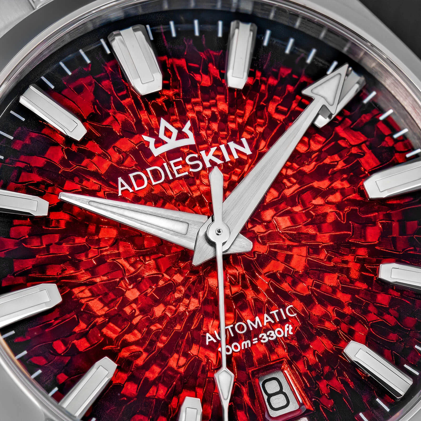 AddiesKIN 38mm Ice Crack Dial Miyota 9015 Men’s Watch K003 - Image 12