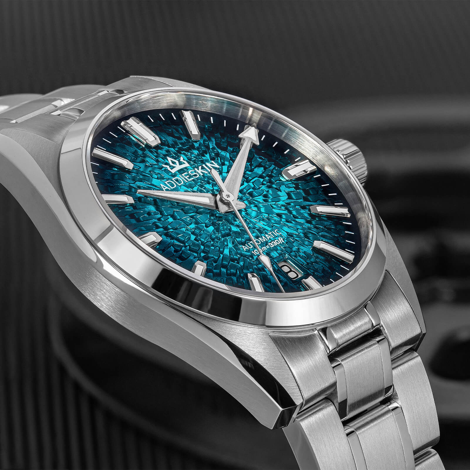 AddiesKIN 38mm Ice Crack Dial Miyota 9015 Men’s Watch K003 - Image 19