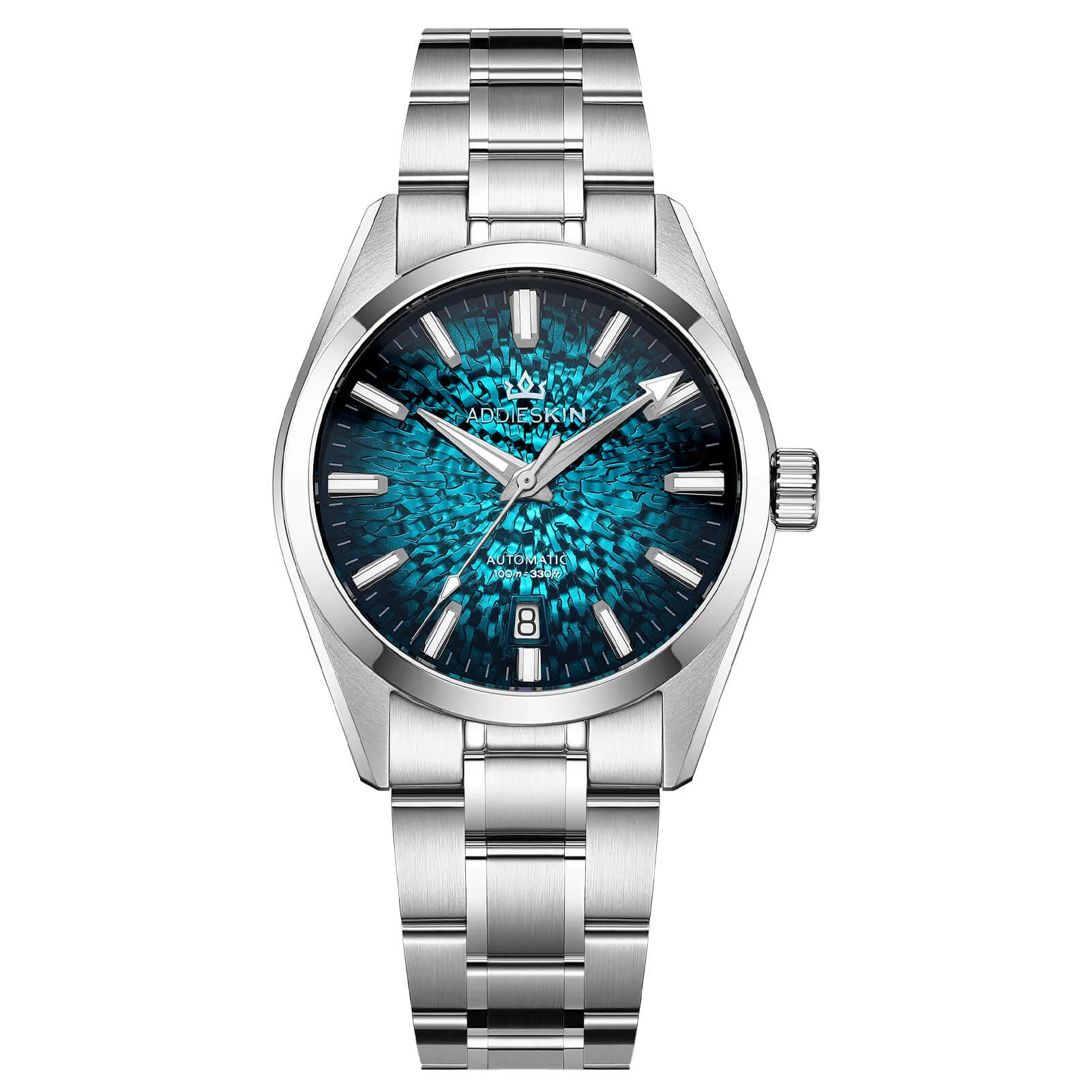 AddiesKIN 38mm Ice Crack Dial Miyota 9015 Men’s Watch K003 - Image 3