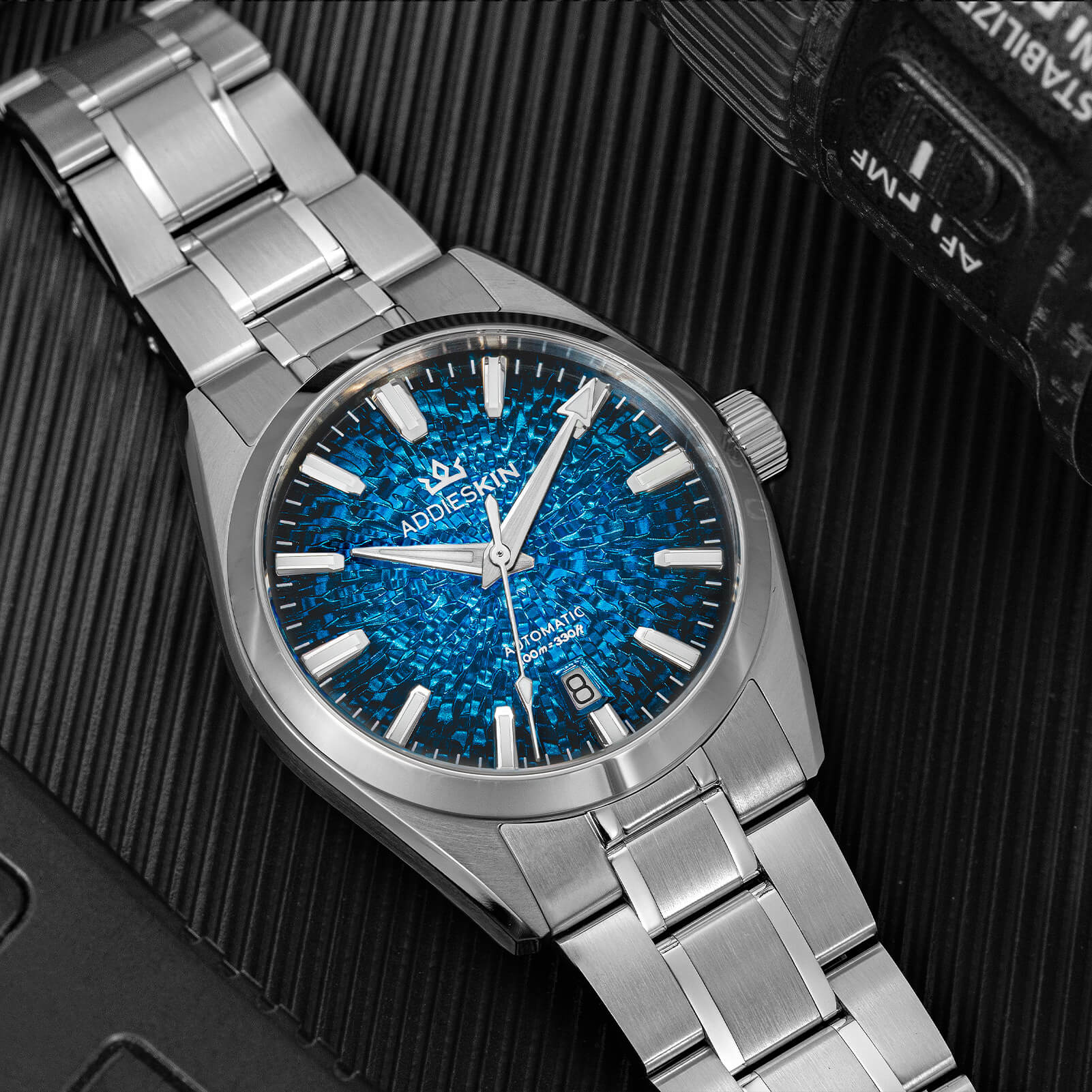 AddiesKIN 38mm Ice Crack Dial Miyota 9015 Men’s Watch K003 - Image 7