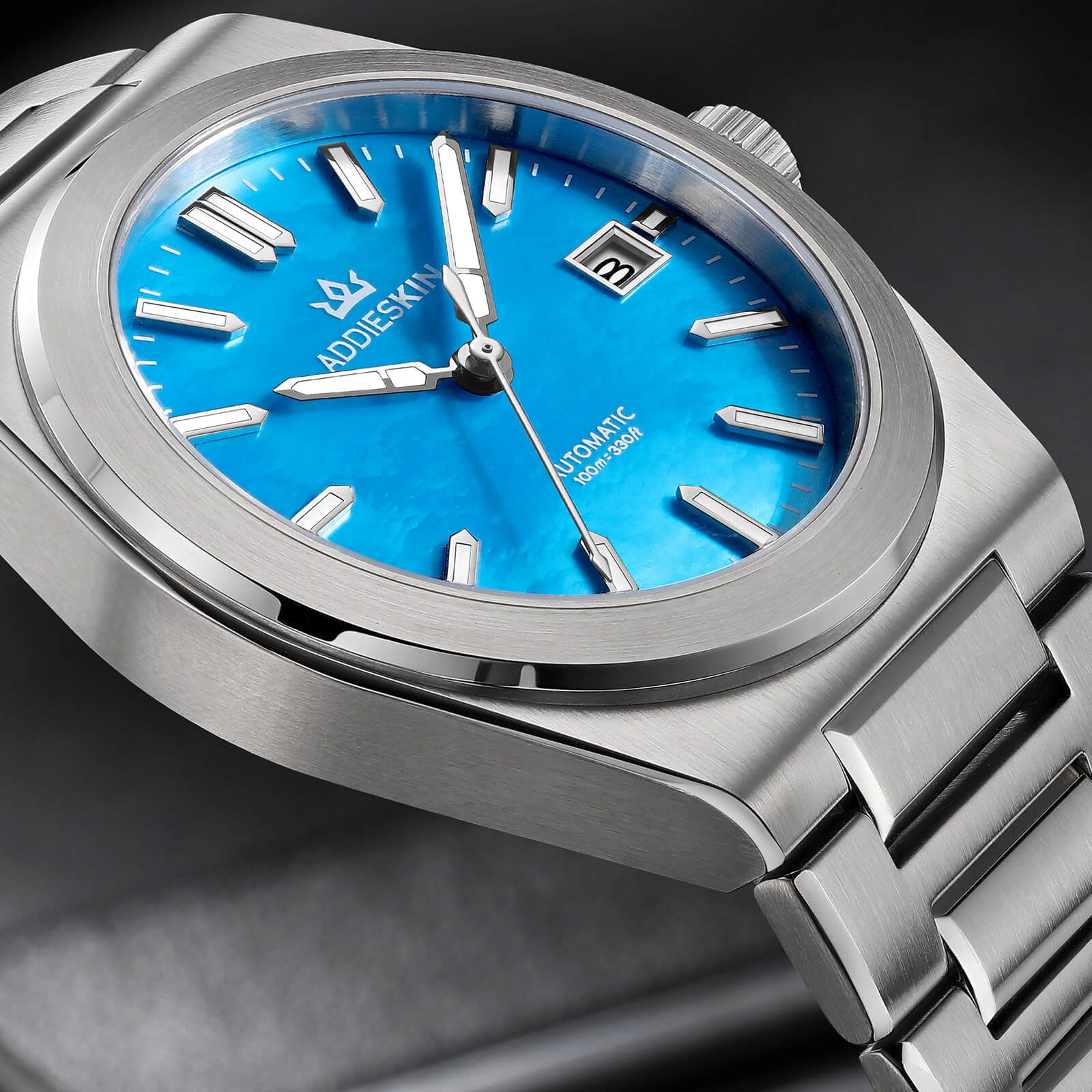 AddiesKIN 39mm MOP Dial Miyota 9015 Men’s Watch K008 - Image 12
