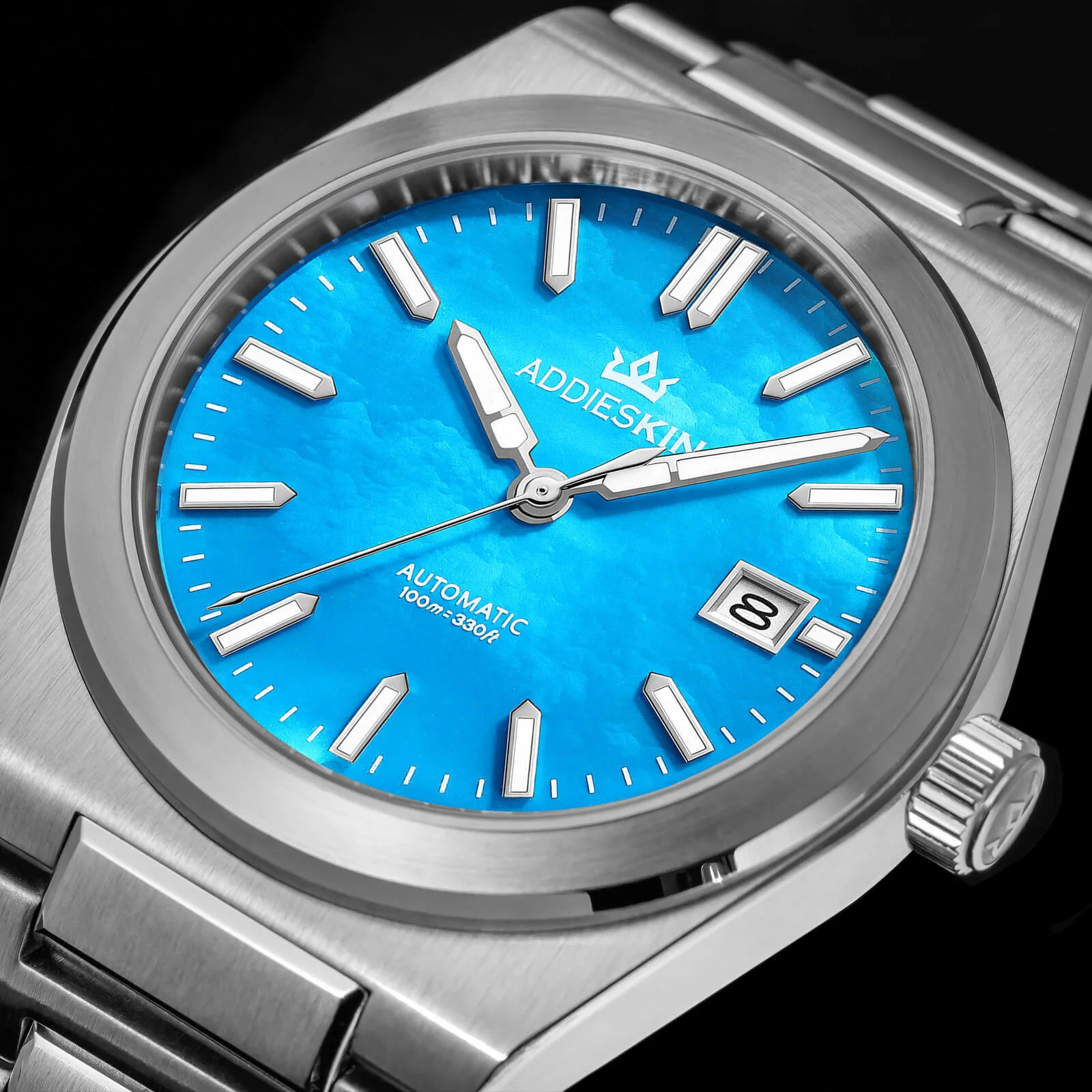 AddiesKIN 39mm MOP Dial Miyota 9015 Men’s Watch K008 - Image 14