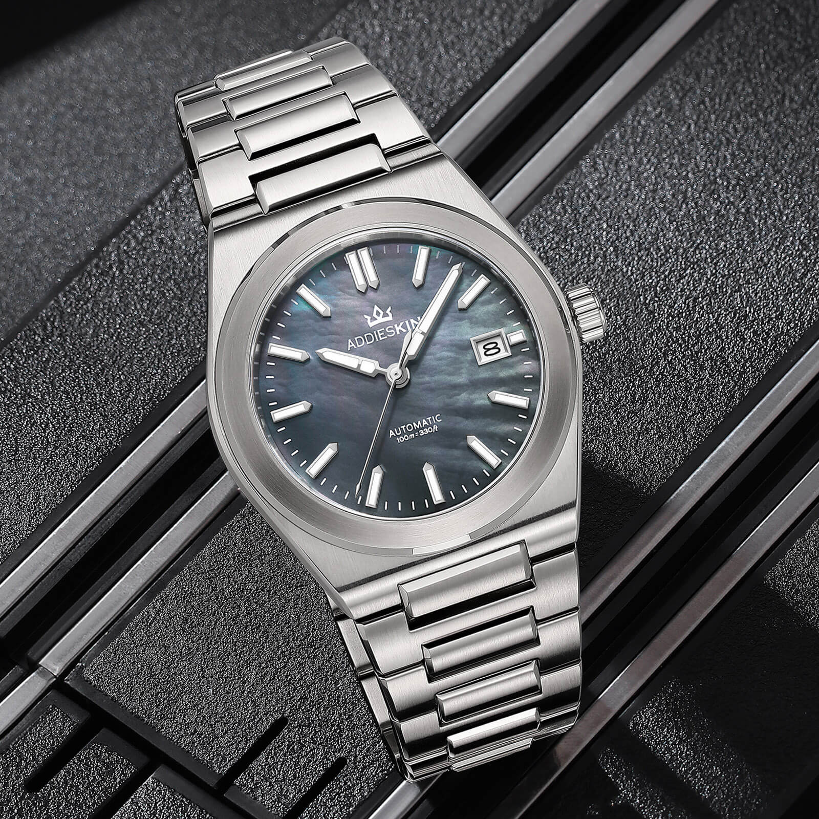 AddiesKIN 39mm MOP Dial Miyota 9015 Men’s Watch K008 - Image 4