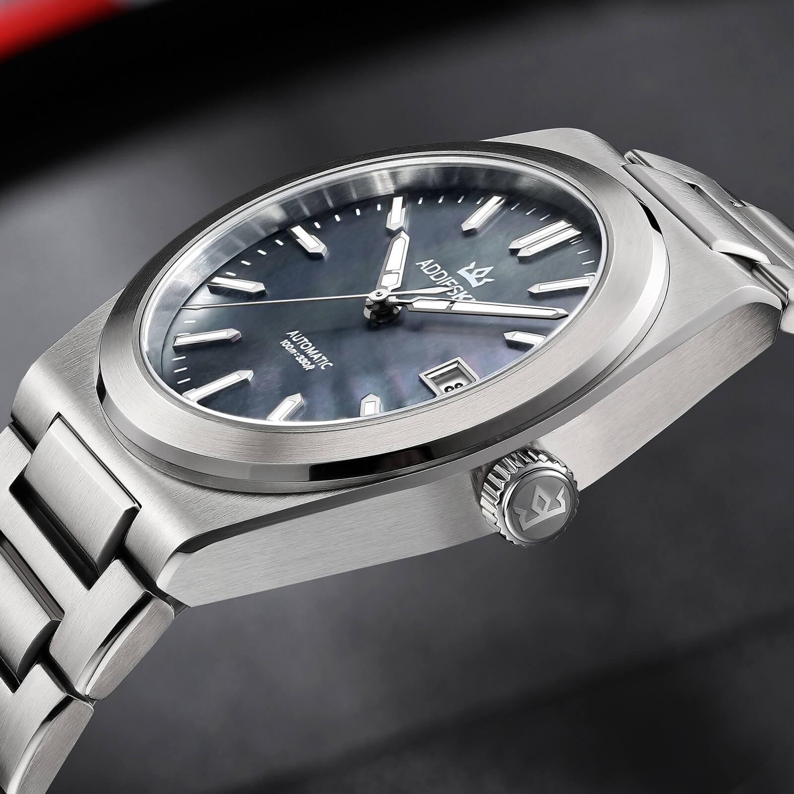 AddiesKIN 39mm MOP Dial Miyota 9015 Men’s Watch K008 - Image 5