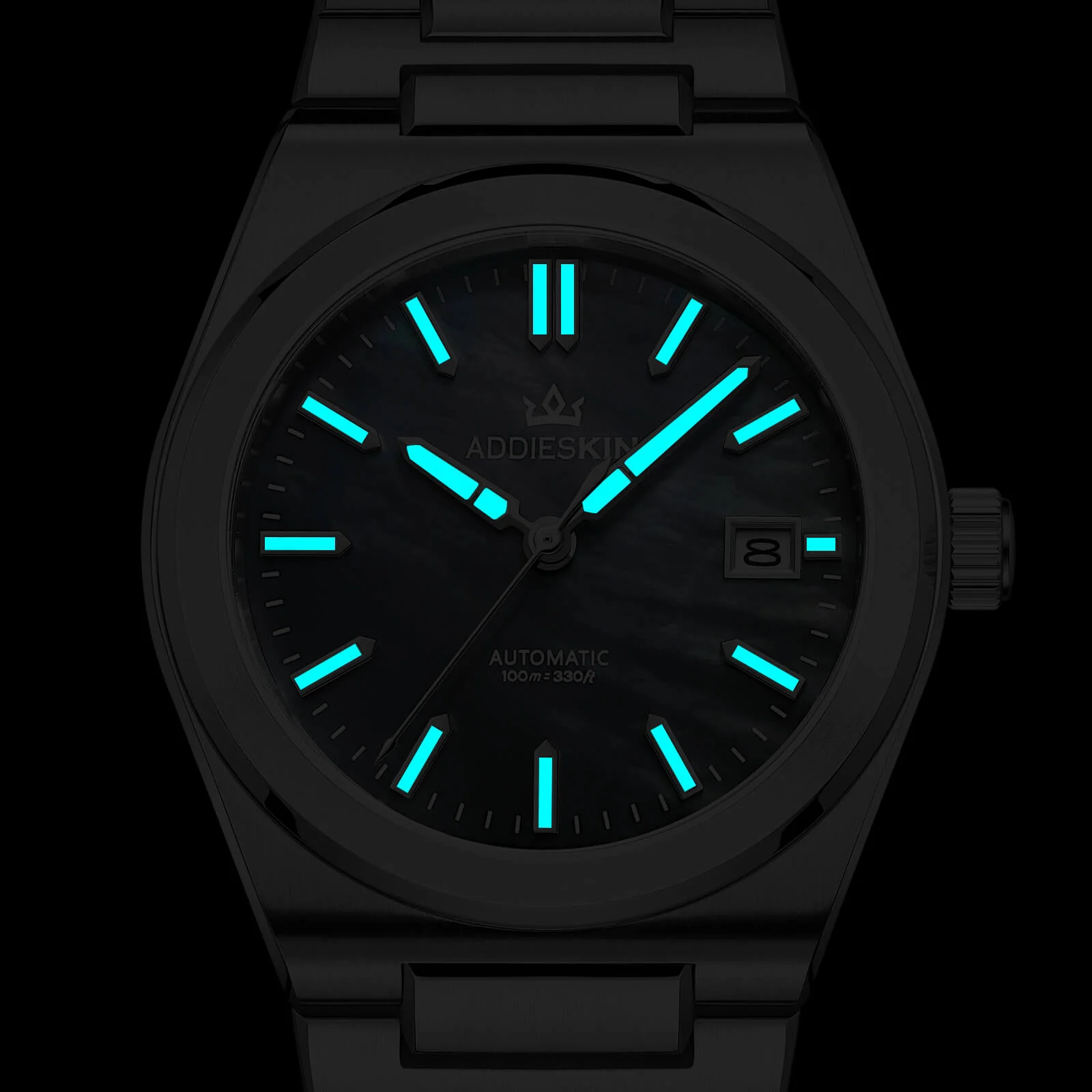 AddiesKIN 39mm MOP Dial Miyota 9015 Men’s Watch K008 - Image 9