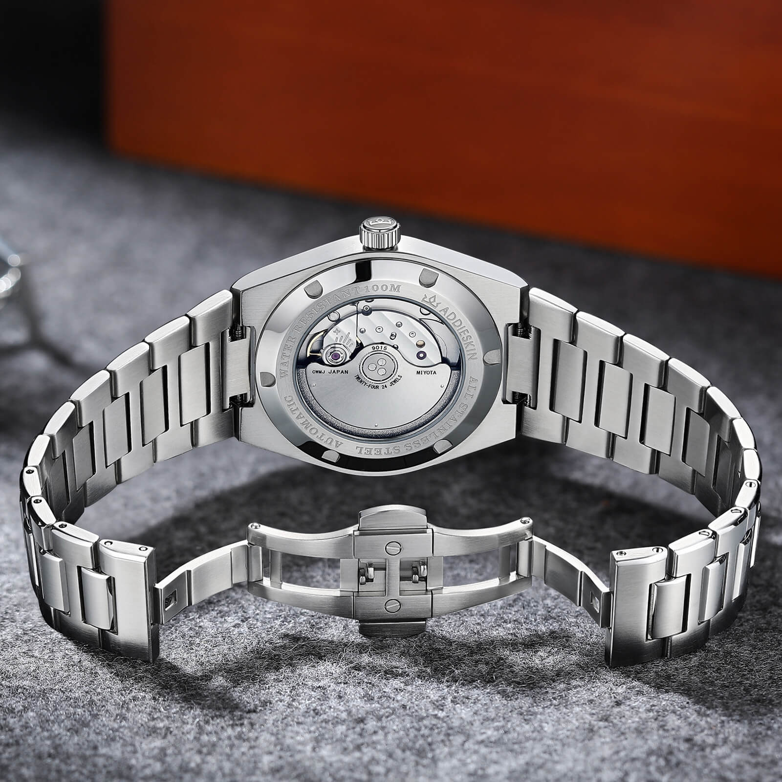 AddiesKIN K004 "Waffle Elegance" Automatic 9015 Men’s Watch - Image 16