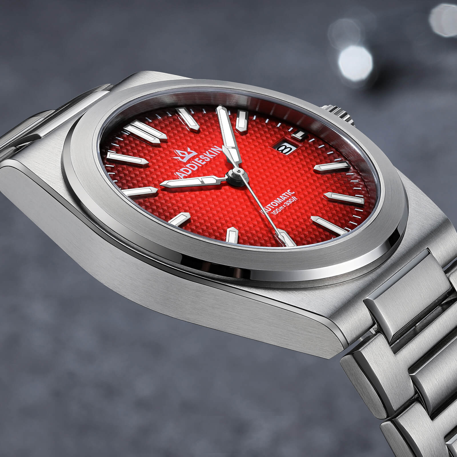 AddiesKIN K004 "Waffle Elegance" Automatic 9015 Men’s Watch - Image 20