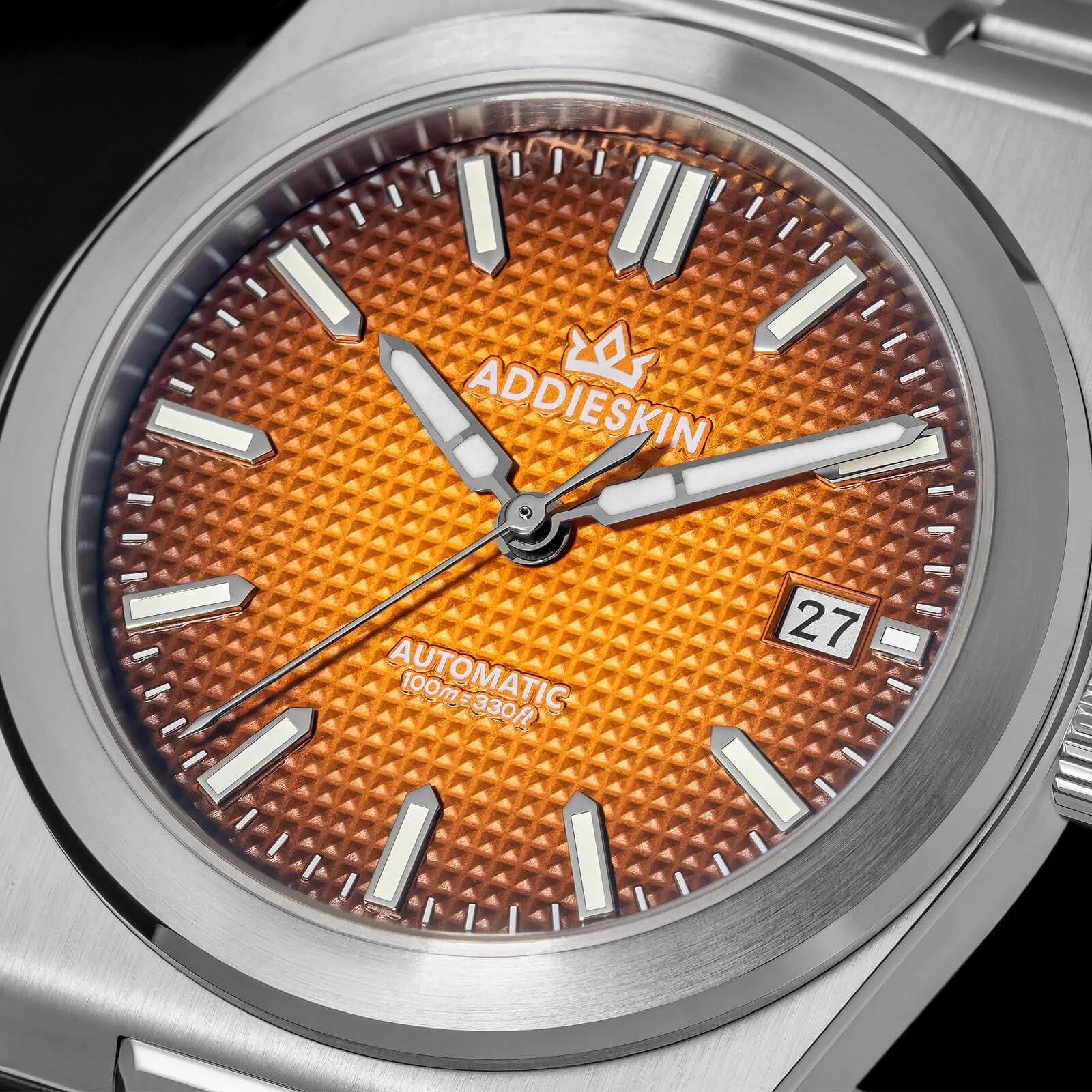 AddiesKIN K004 "Waffle Elegance" Automatic 9015 Men’s Watch - Image 3