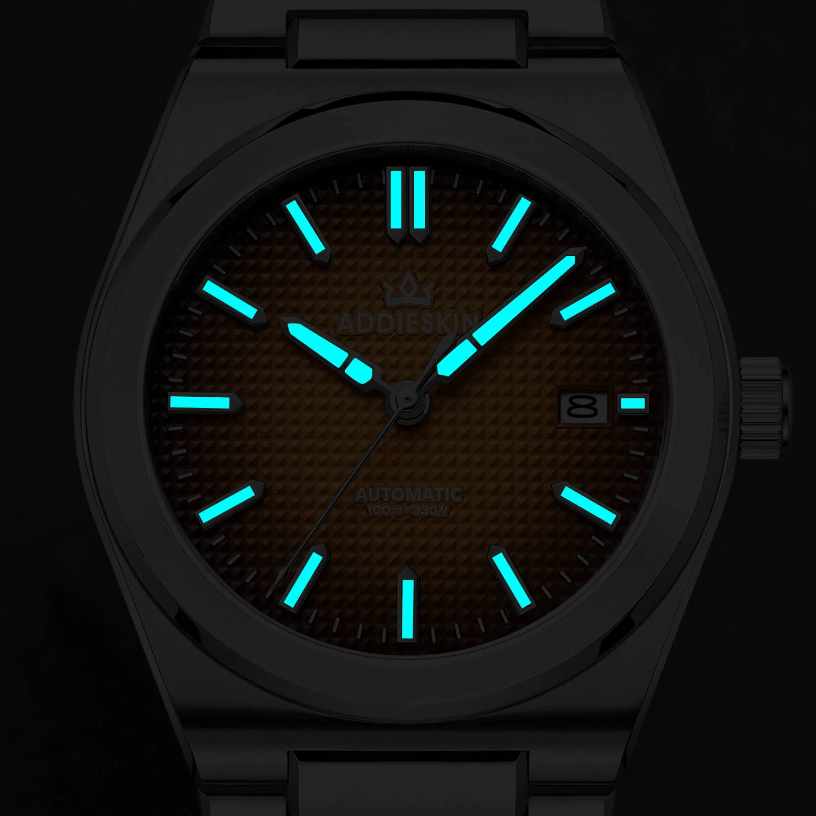 AddiesKIN K004 "Waffle Elegance" Automatic 9015 Men’s Watch - Image 7
