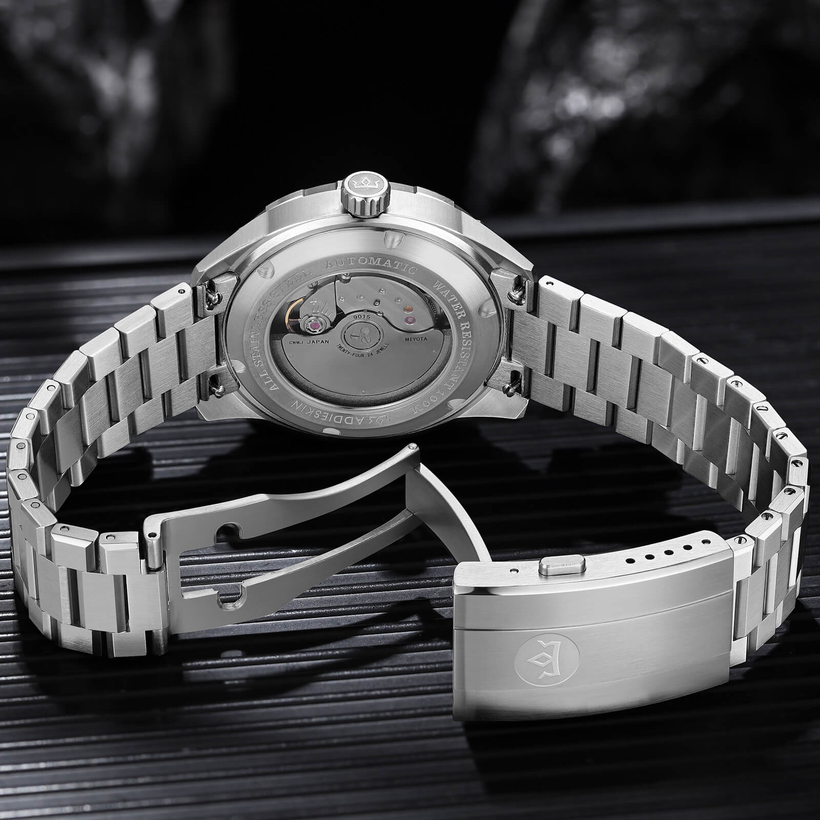 AddiesKIN K007 “Carbon Luxe” Automatic 9015 Men’s Watch - Image 4