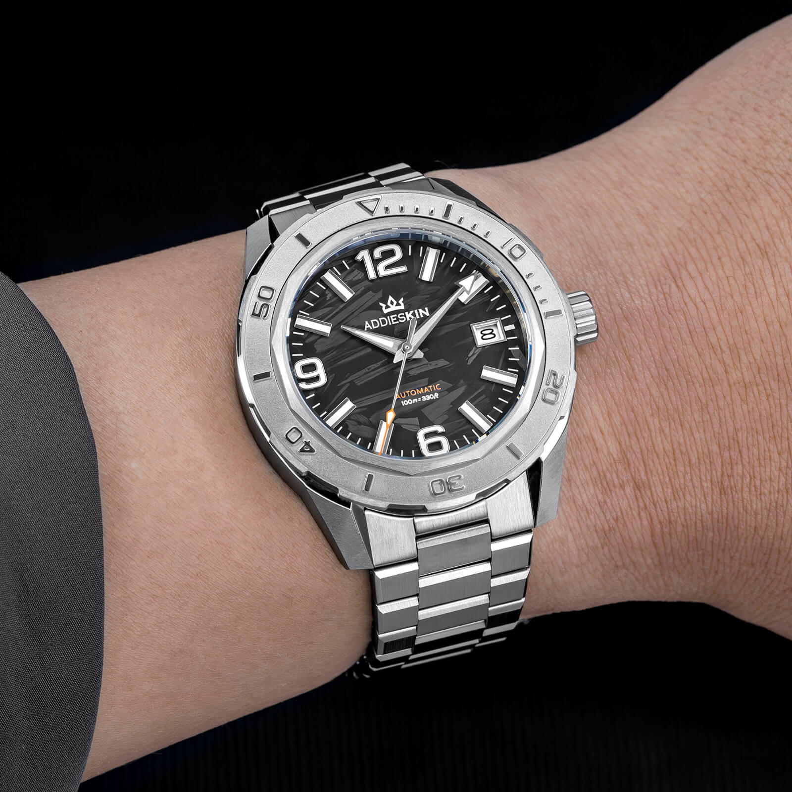 AddiesKIN K007 “Carbon Luxe” Automatic 9015 Men’s Watch - Image 7