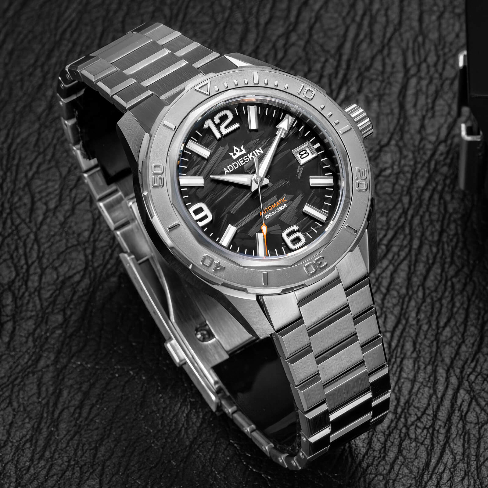 AddiesKIN K007 “Carbon Luxe” Automatic 9015 Men’s Watch - Image 9