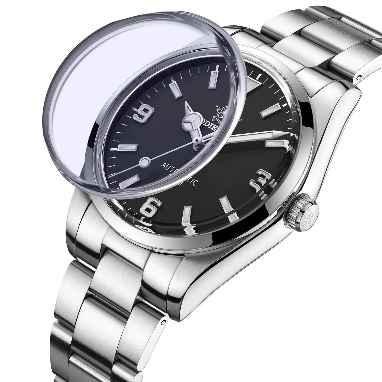 🔥Anniversary Sale🔥ADDIESDIVE 38mm Domed Crystal Explore Watch 100M (AD2112) - Image 6