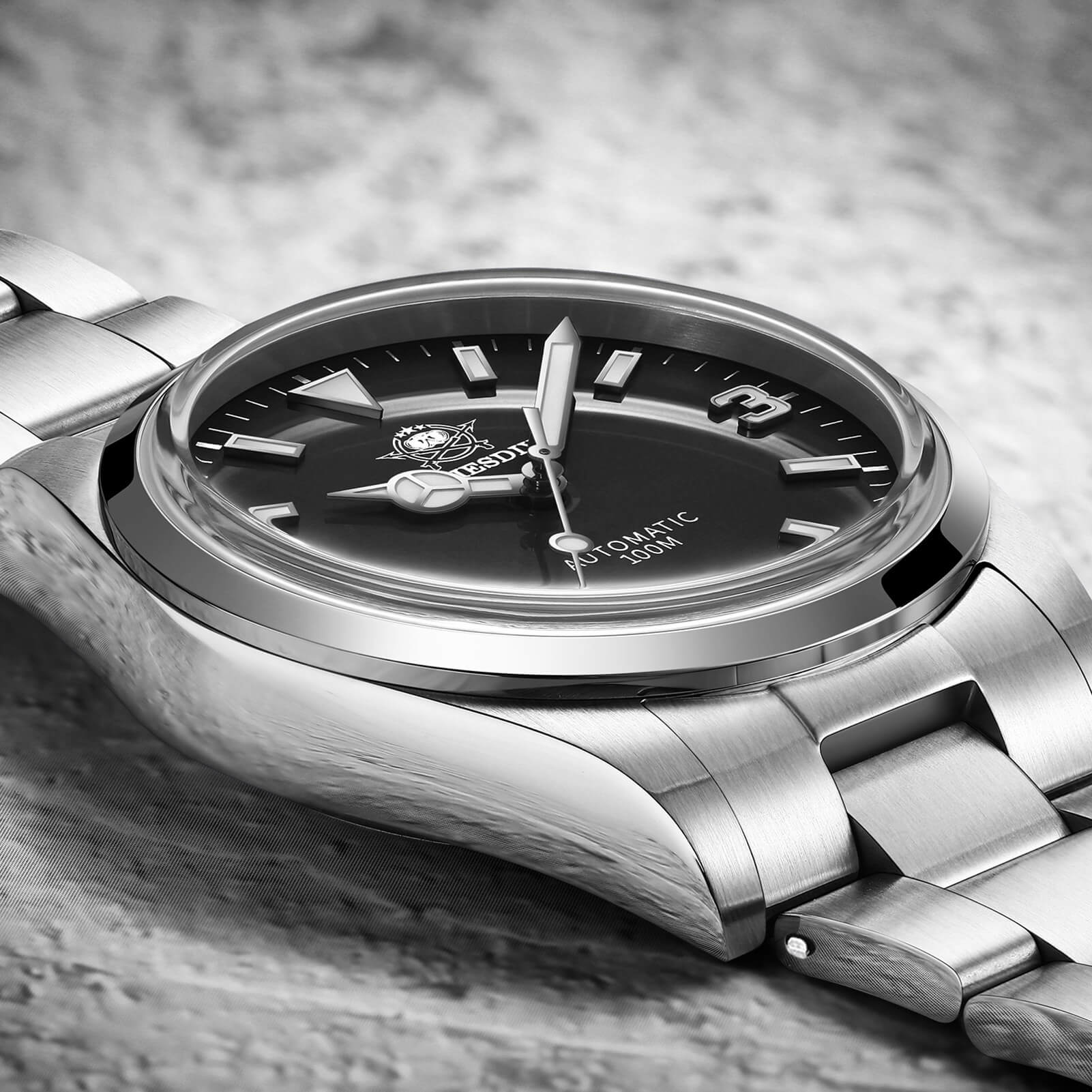 🔥Anniversary Sale🔥ADDIESDIVE 38mm Domed Crystal Explore Watch 100M (AD2112) - Image 9