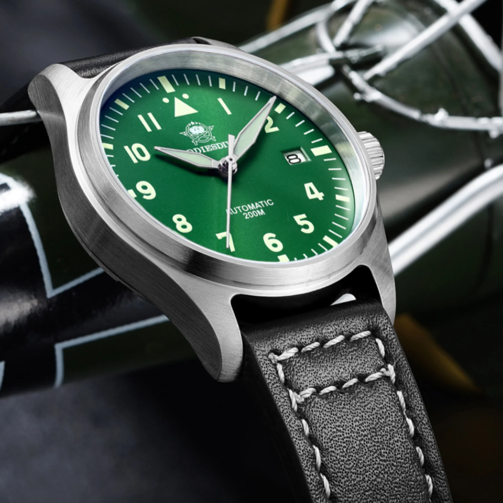 ADDIESDIVE®39mm Men's Elegant Automatic Watch NH35A/8215 Movement (MY-H2) - Image 12