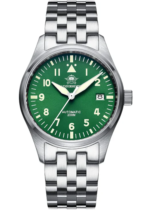 ADDIESDIVE®39mm Men's Elegant Automatic Watch NH35A/8215 Movement (MY-H2) - Image 6