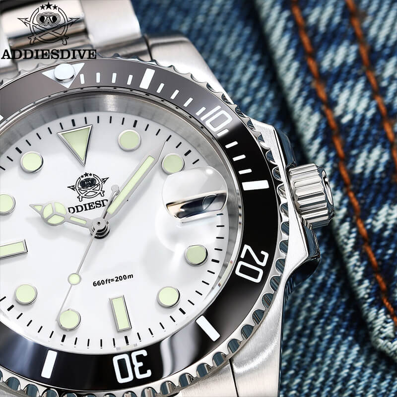 Addiesdive 41mm Quartz Watch Diver's 200M (H3D-QZ) - Image 6