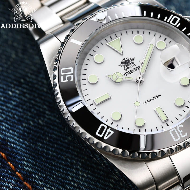 Addiesdive 41mm Quartz Watch Diver's 200M (H3D-QZ) - Image 8