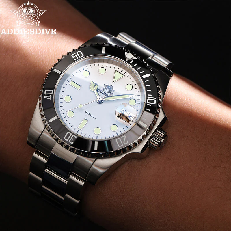 Addiesdive 41mm Quartz Watch Diver's 200M (H3D-QZ) - Image 9