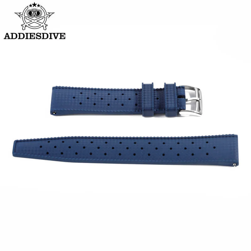 ★India Warehouse★ADDIESDIVE  20mm FKM Watch Band– Compatible with AD2529