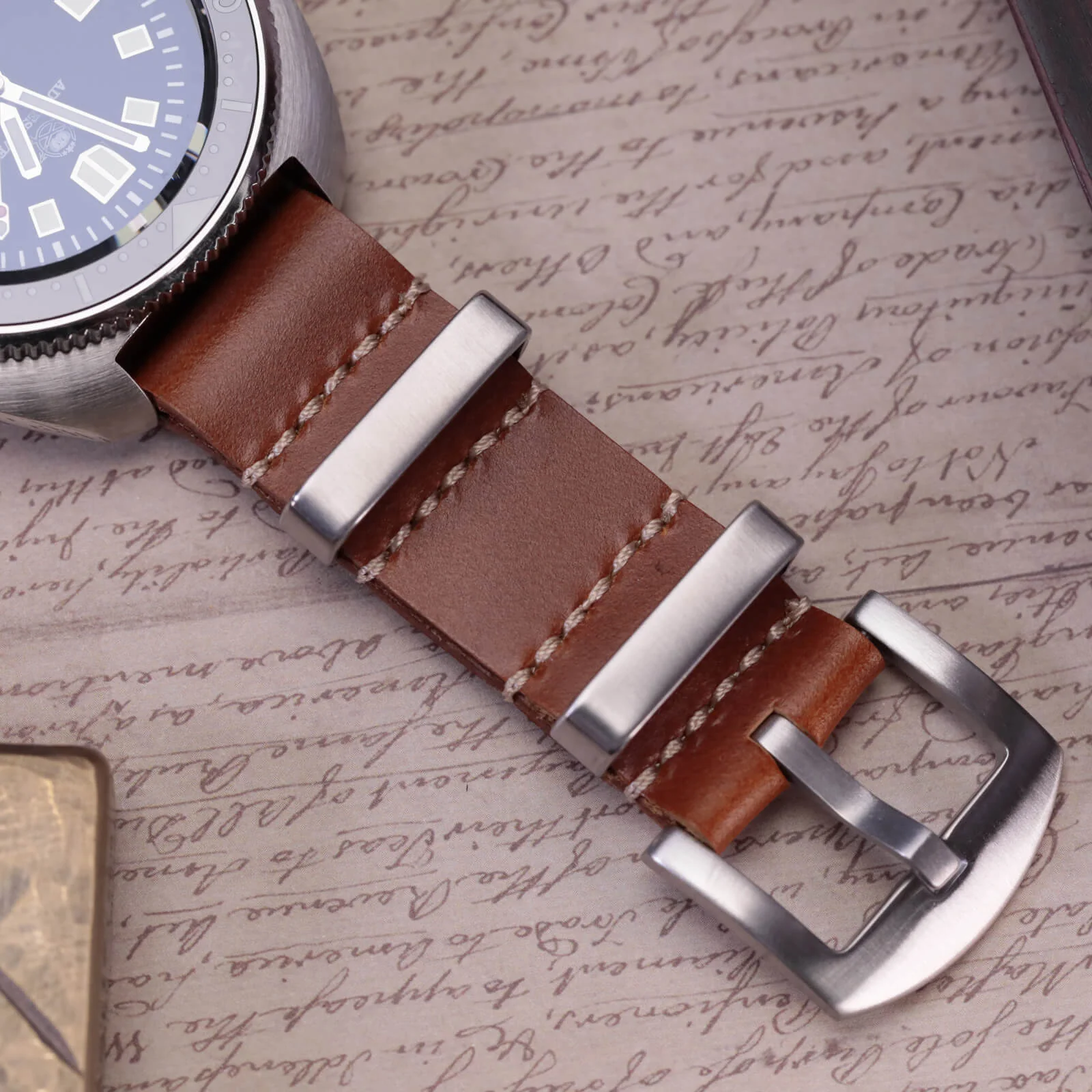 ADDIESDIVE 20mm Premium Quality Leather Strap - Image 7