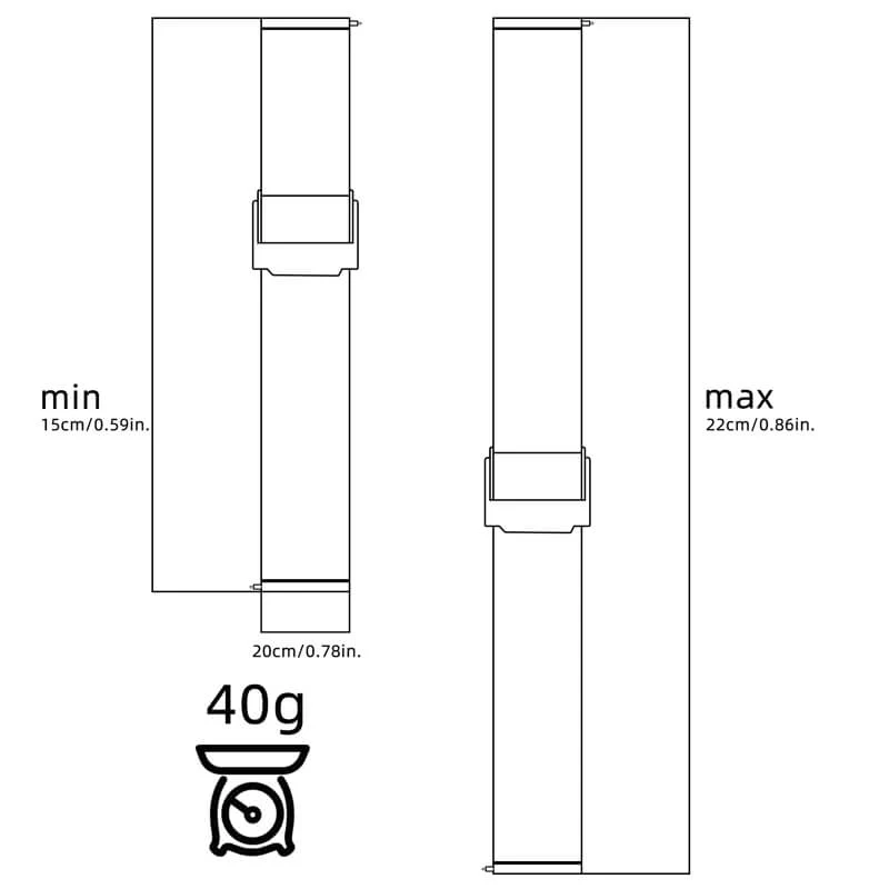 ADDIESDIVE 20mm Stainless Steel Mesh Watch Band，Quick Release Mesh Watch Strap - Image 7