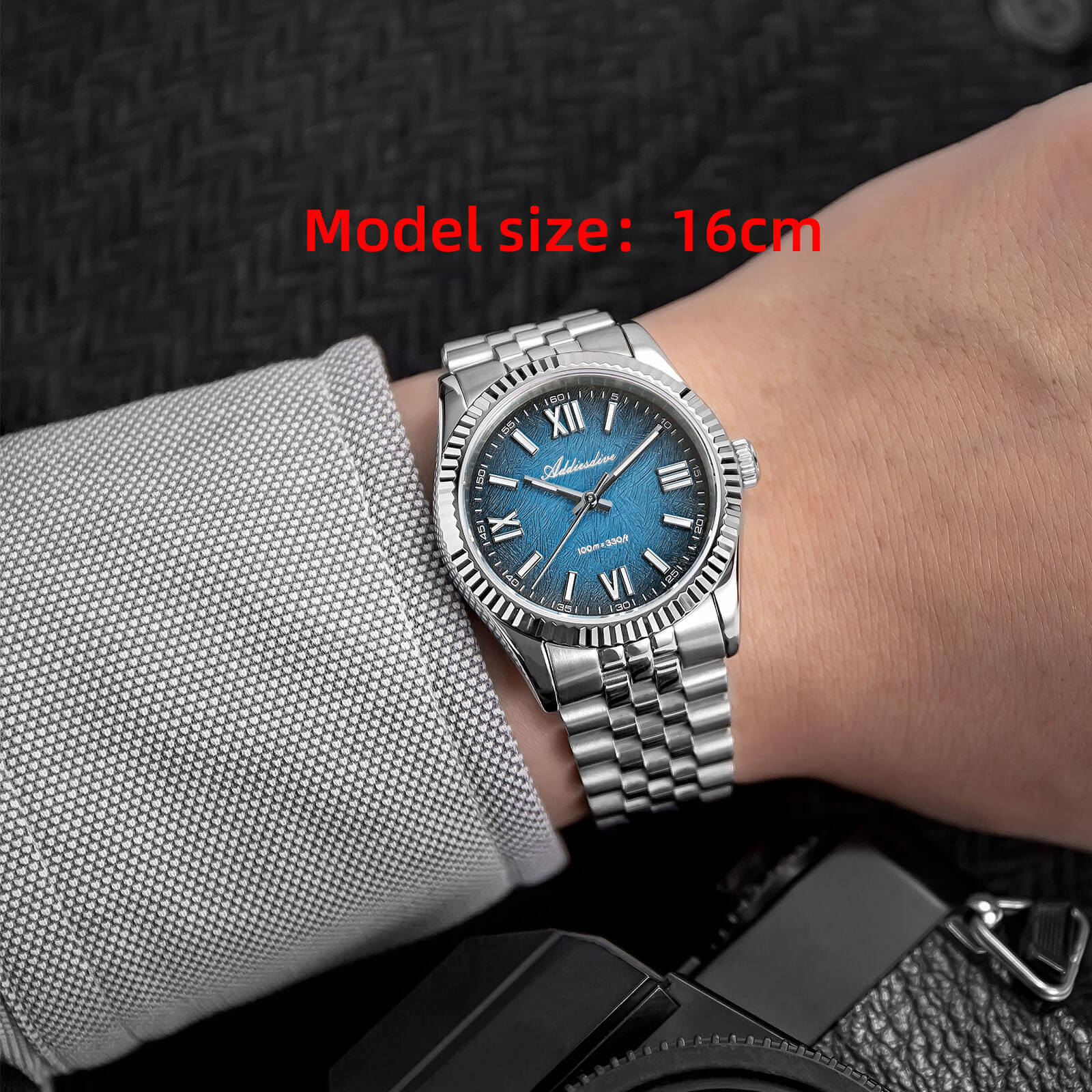 ★India Warehouse★ADDIESDIVE 36mm DJ Homage Men Watch AD2512 - Image 3