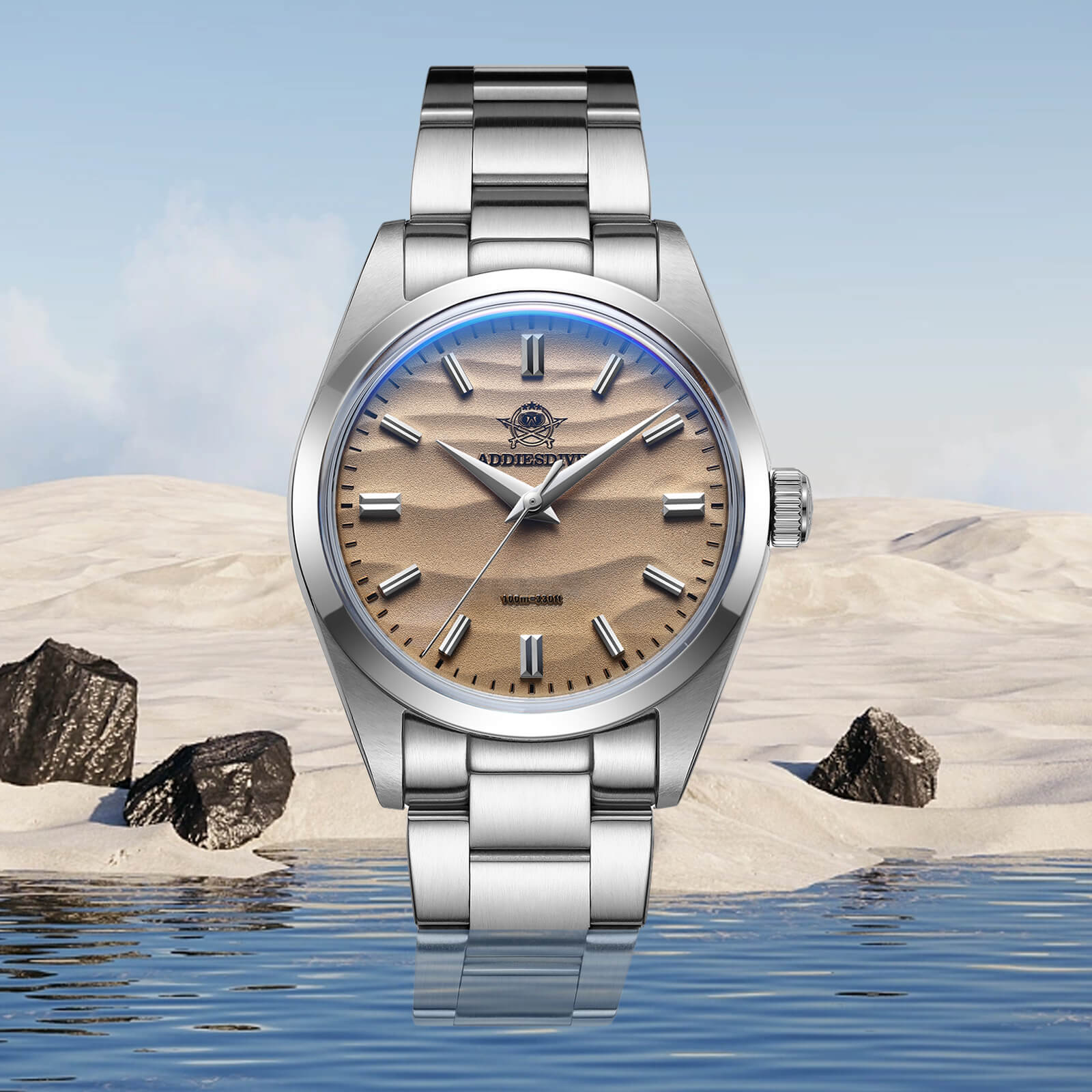 ★India Warehouse★ADDIESDIVE 36mm Quartz Watch VH31 Movement (AD2030) - Image 9