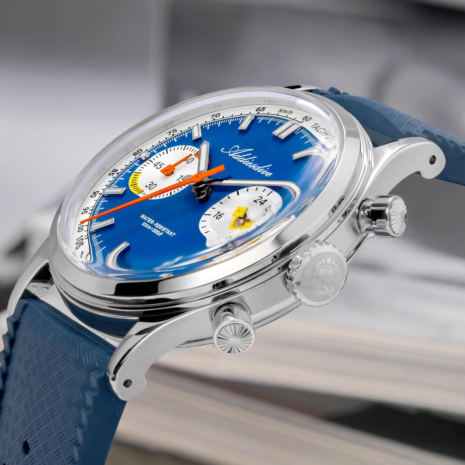🔥Anniversary Sale🔥ADDIESDIVE 38mm Racing-Inspired Chronograph Watch AD2529&AD2549 - Image 19