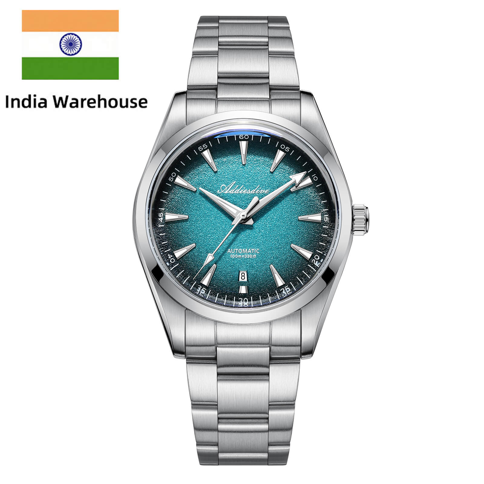 ★India Warehouse★Addiesdive 39mm 8215 Automatic Men Watch AD2527