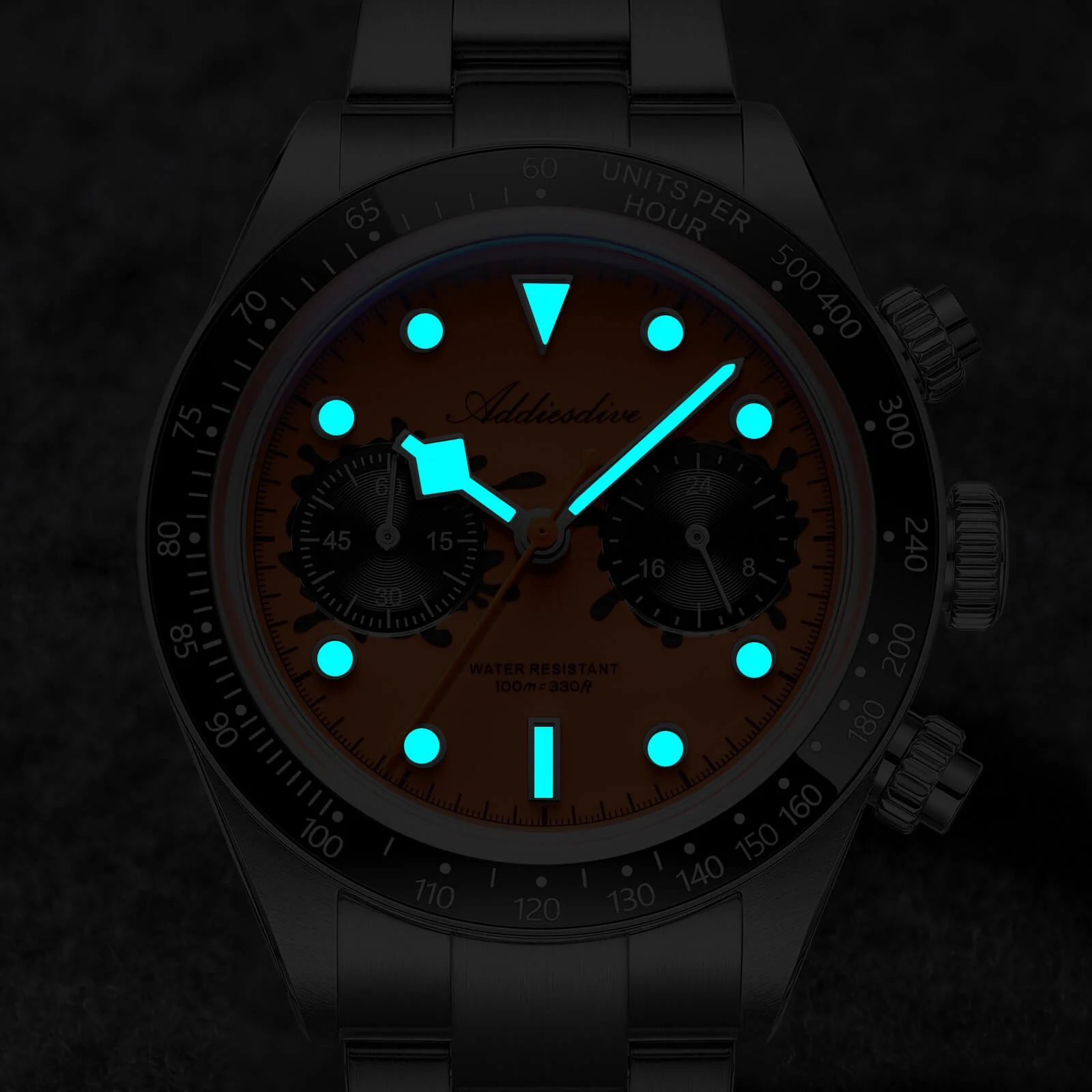 🔥Anniversary Sale🔥ADDIESDIVE 40mm VK64 Chronograph Watch AD2520 - Image 29
