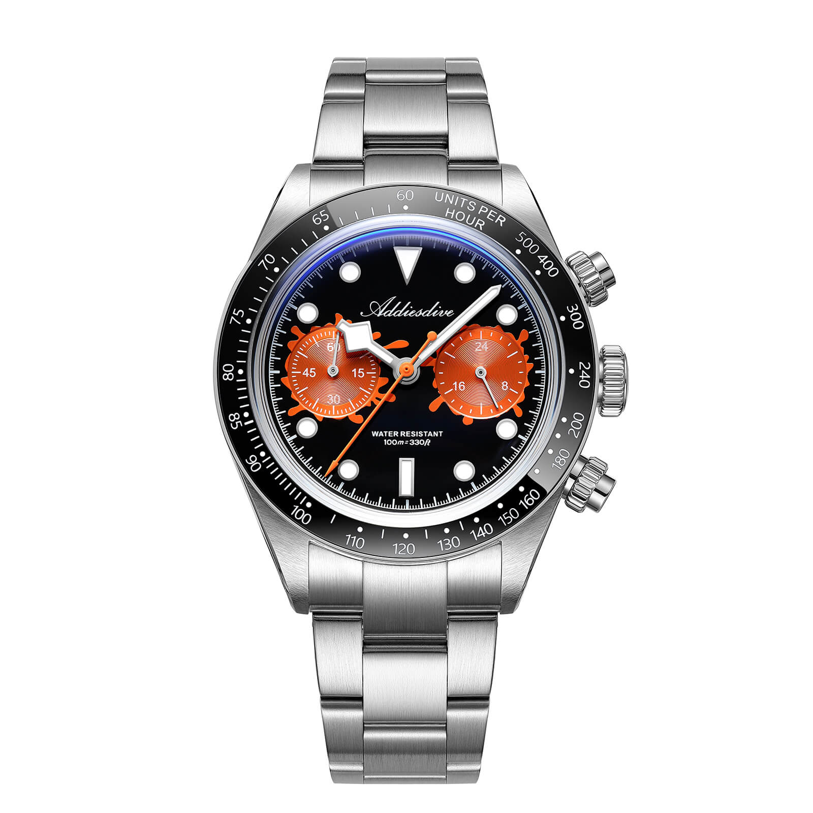 🔥Anniversary Sale🔥ADDIESDIVE 40mm VK64 Chronograph Watch AD2520 - Image 14