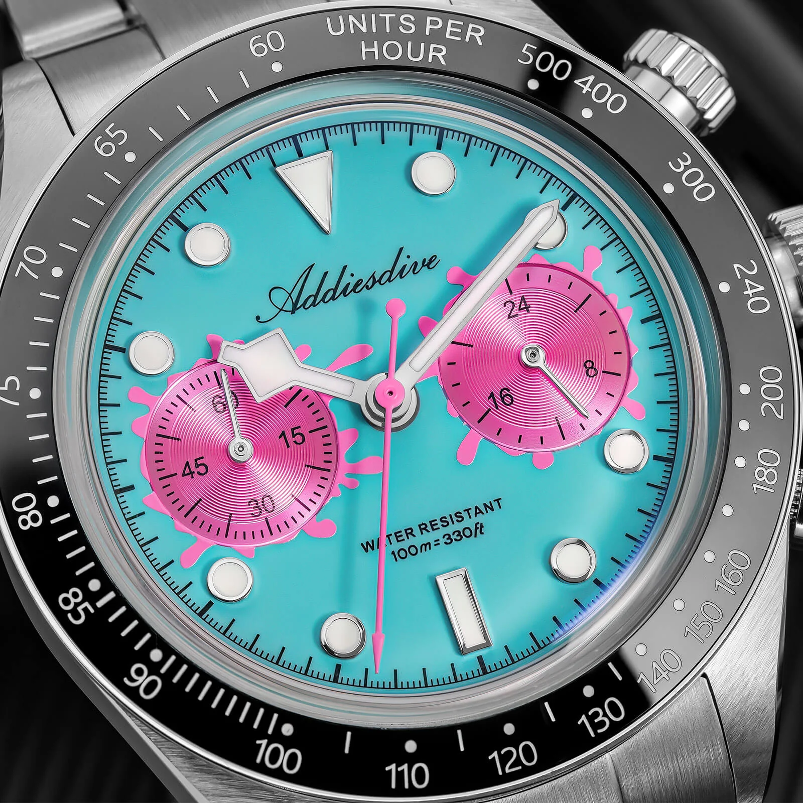 🔥Anniversary Sale🔥ADDIESDIVE 40mm VK64 Chronograph Watch AD2520 - Image 3