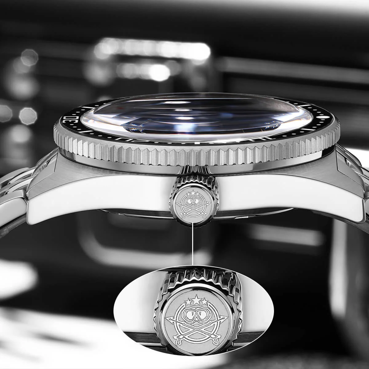★India Warehouse★ADDIESDIVE 41mm Quartz Watch VH31 Movement (AD2033) - Image 5