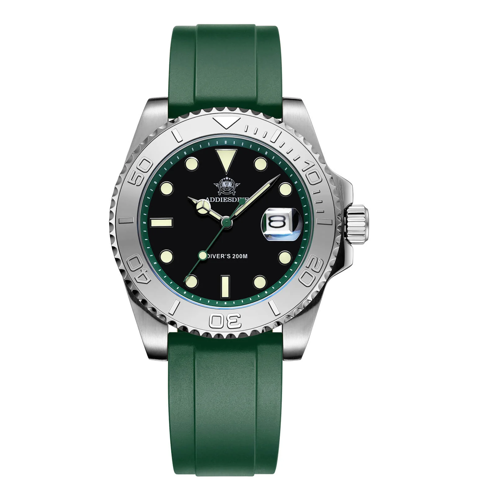 ★India Warehouse★ADDIESDIVE 41mm Sports Quartz Watch Waterproof 200M (AD2040) - Image 4