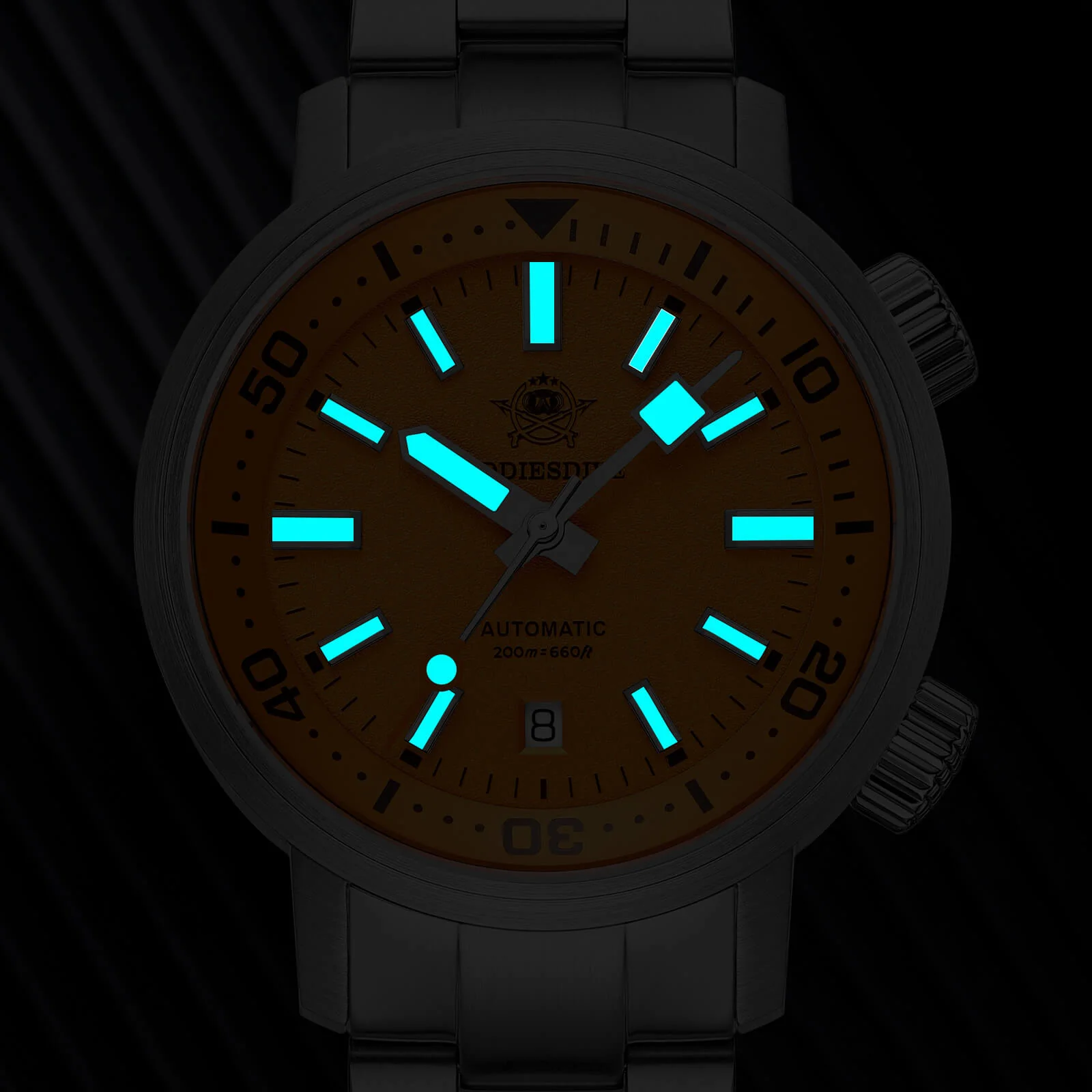 Addiesdive Diver’s Automatic Watch with Internal Rotating Bezel AD2541 - Image 15