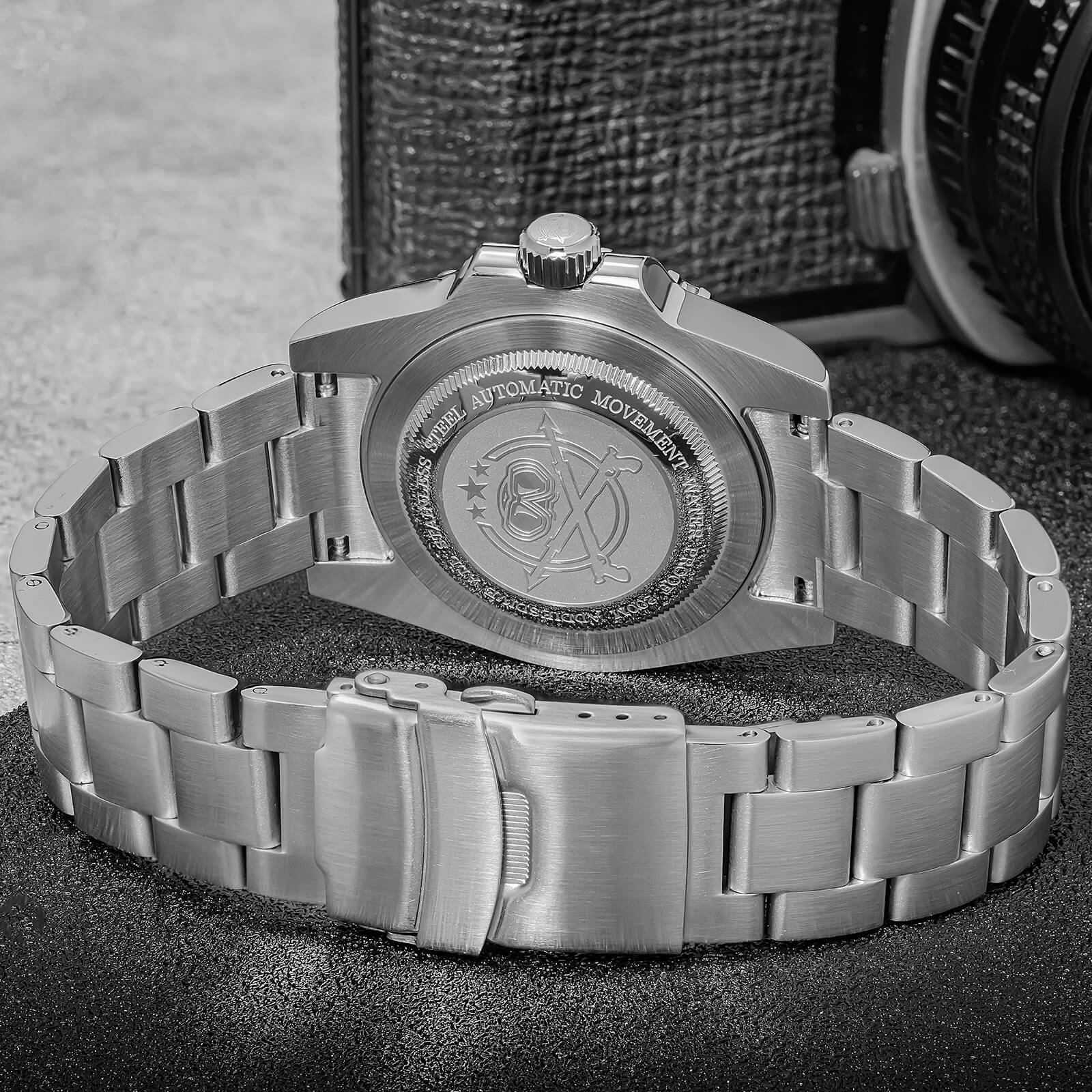 ADDIESDIVE Retro Baton Hand Sub 8215 Dive Watch AD2504 - Image 19