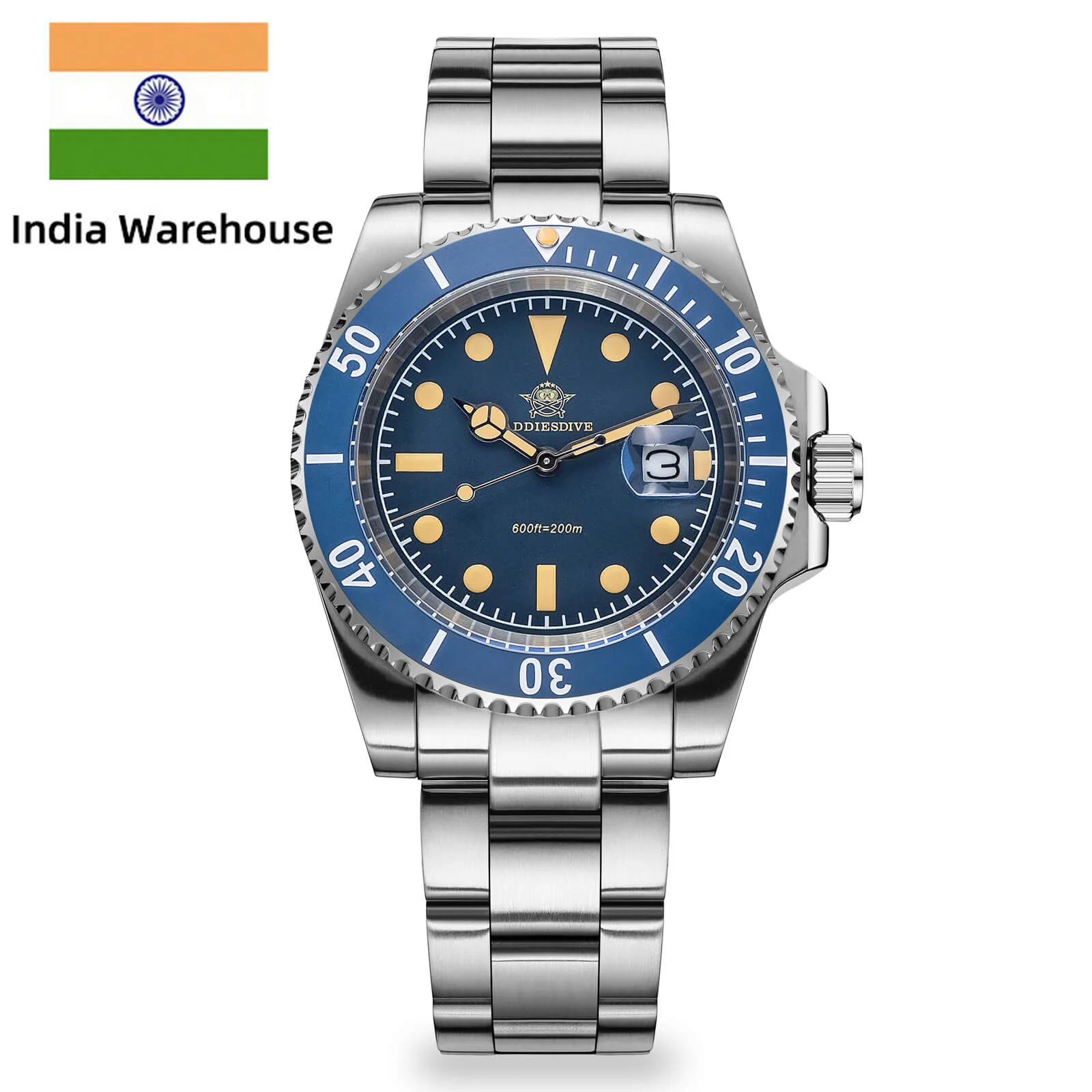 ★India Warehouse★ADDIESDIVE Retro Sub Quartz Watch AD2054 - Image 13